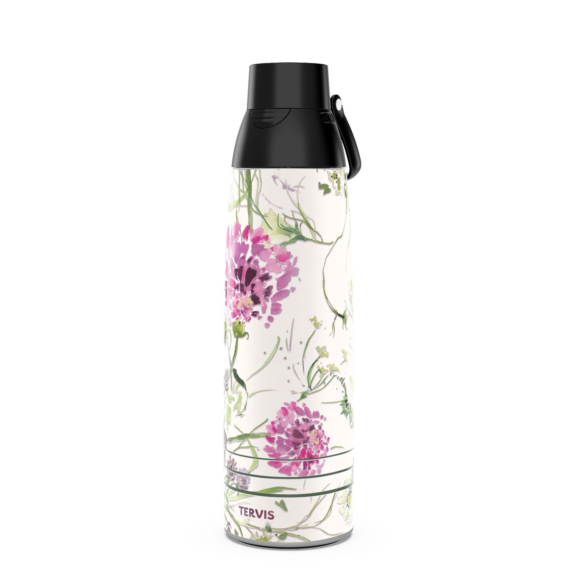 Tervis Venture Water Bottle Kelly Ventura - Summer Garden Made in USA Double Walled Insulated Tumbler Travel Cup Keeps Drinks Co