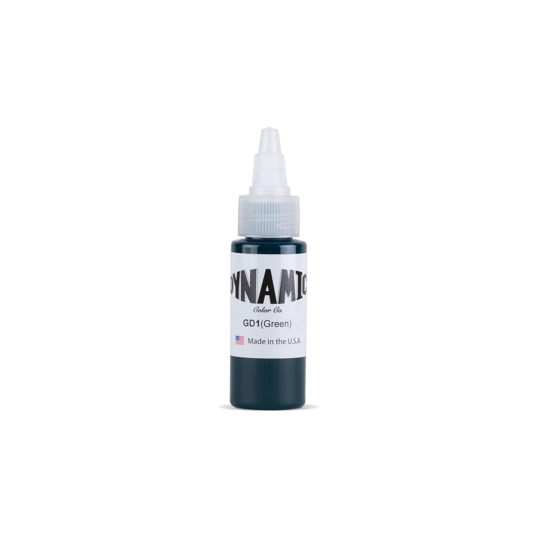 Dynamic Green Tattoo Ink Bottle 1Oz