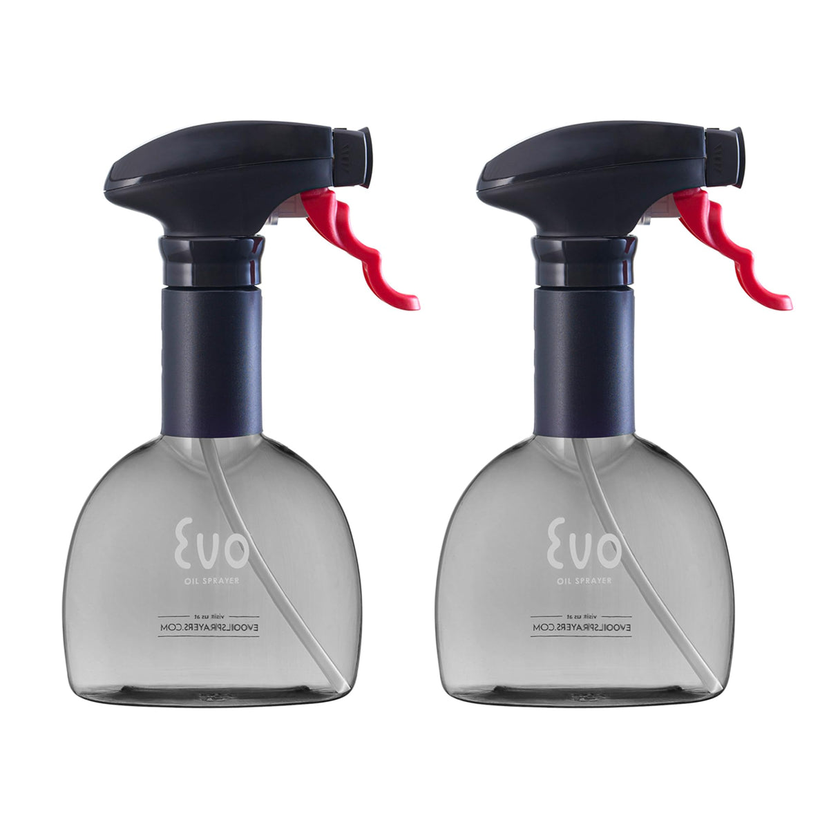 Evo Mini Oil Sprayer Bottle | Non-Aerosol For Olive Oil, Cooking Oils, Vinegars | 8-Oz Capacity | Rotatable Nozzle | Gourmet Coo