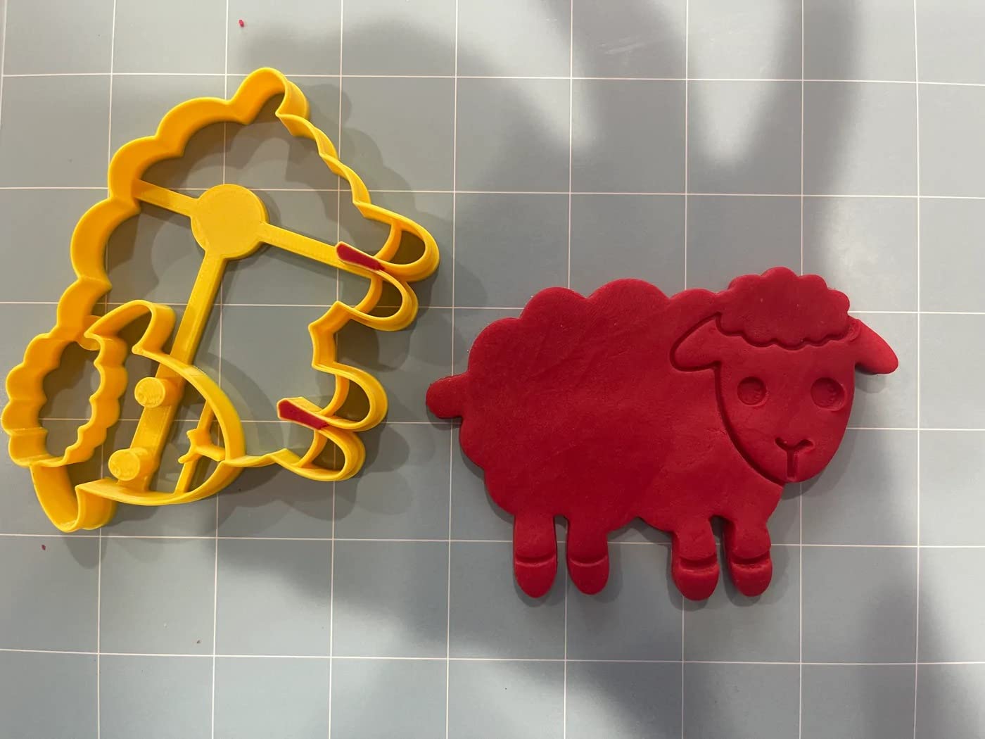 Cute Sheep Animal Cookie Cutter
