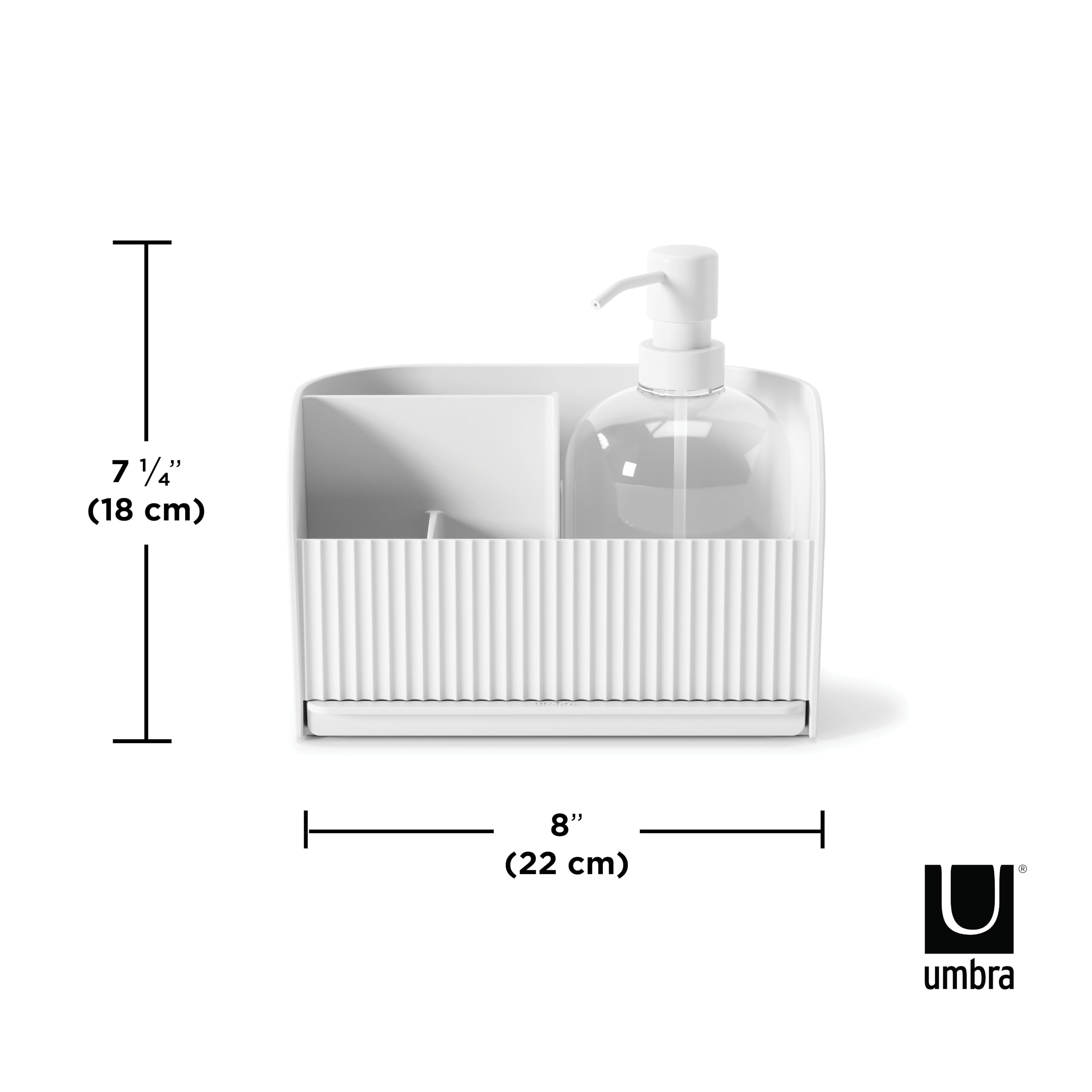 Umbra Sling Sink Caddy And Soap Pump