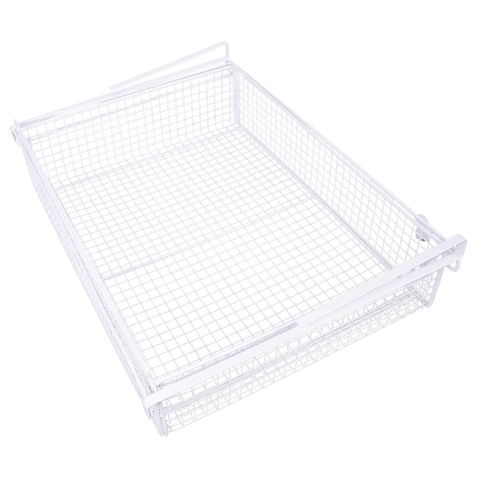 hejhncii Metal Pull Out Hanging Drawer Under Shelf Storage Basket Multifunctional Cabinet for Clothing Shelf Rack