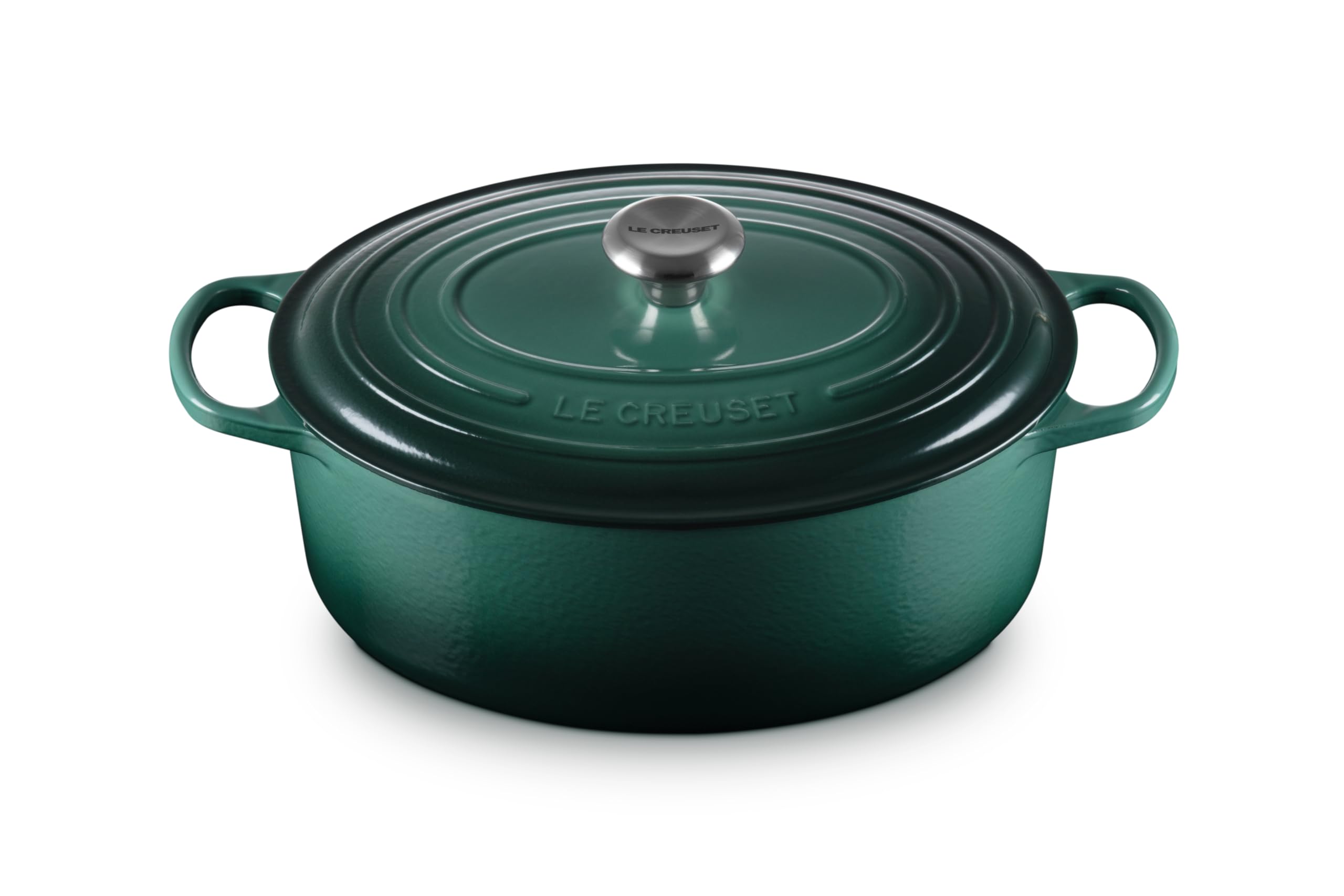 Le Creuset Enameled Cast Iron Signature Oval Dutch Oven, 6.75 Qt., Artichaut