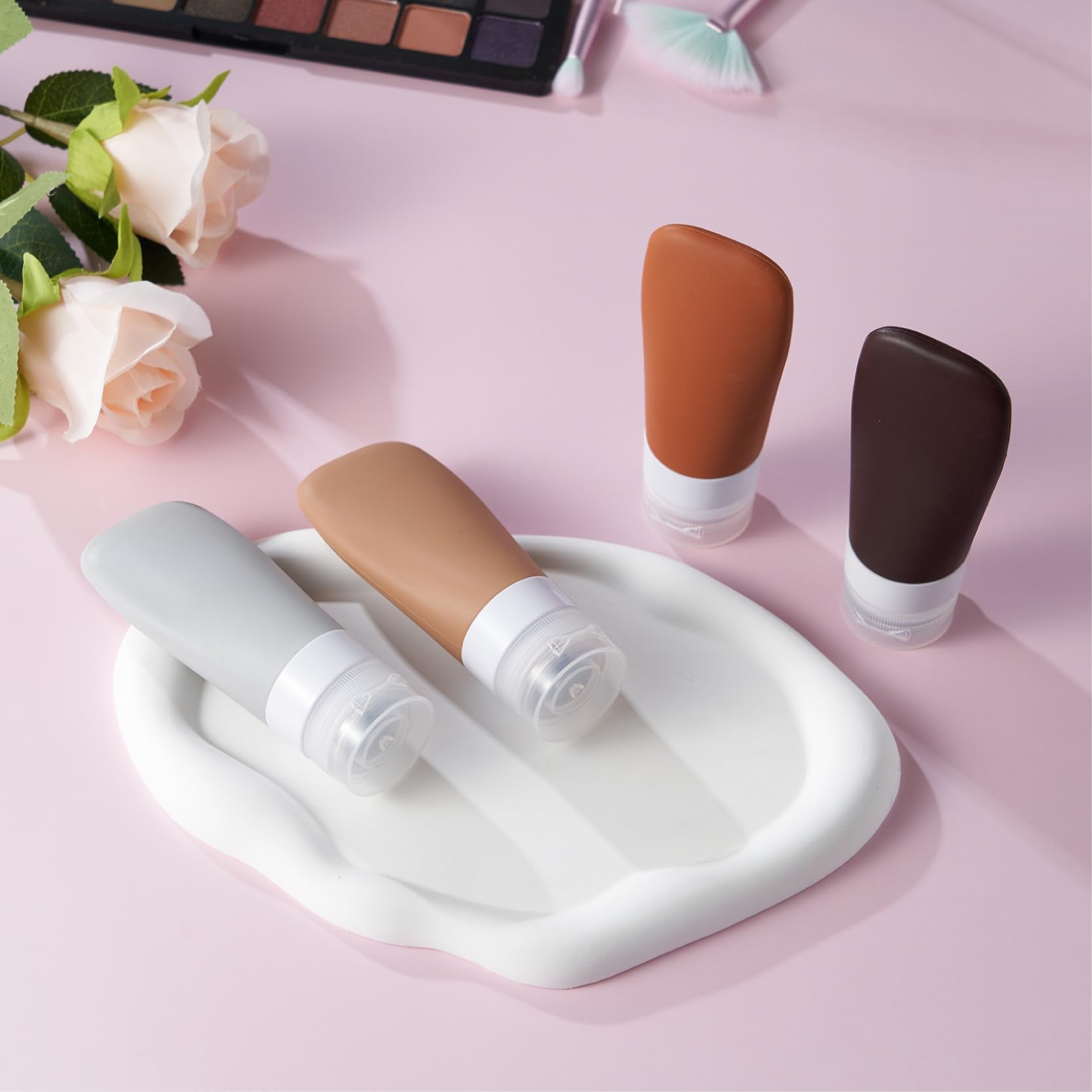 Insfit Travel Bottles For Toiletries, Tsa Approved 2Oz Travel Size Bottles Leak Proof Travel Containers For Toiletries, Bpa Free