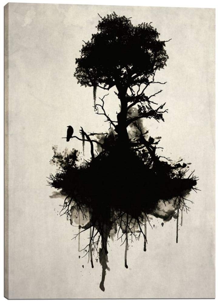 Cortesi Home 'Last Tree Standing' By Nicklas Gustafsson, Canvas Wall Art, 12''X18''