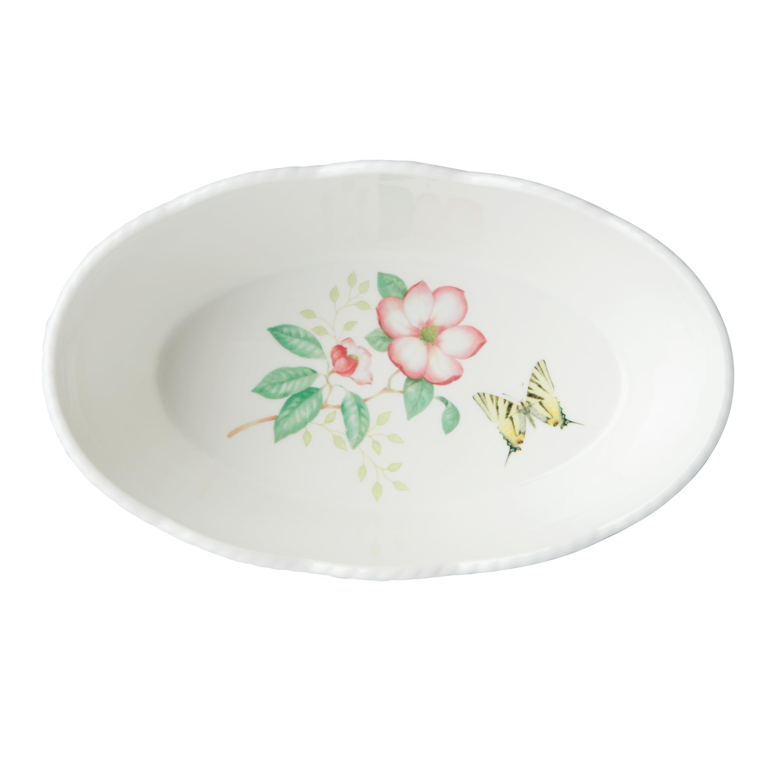 Lenox Butterfly Meadow Bread Basket, 1.70