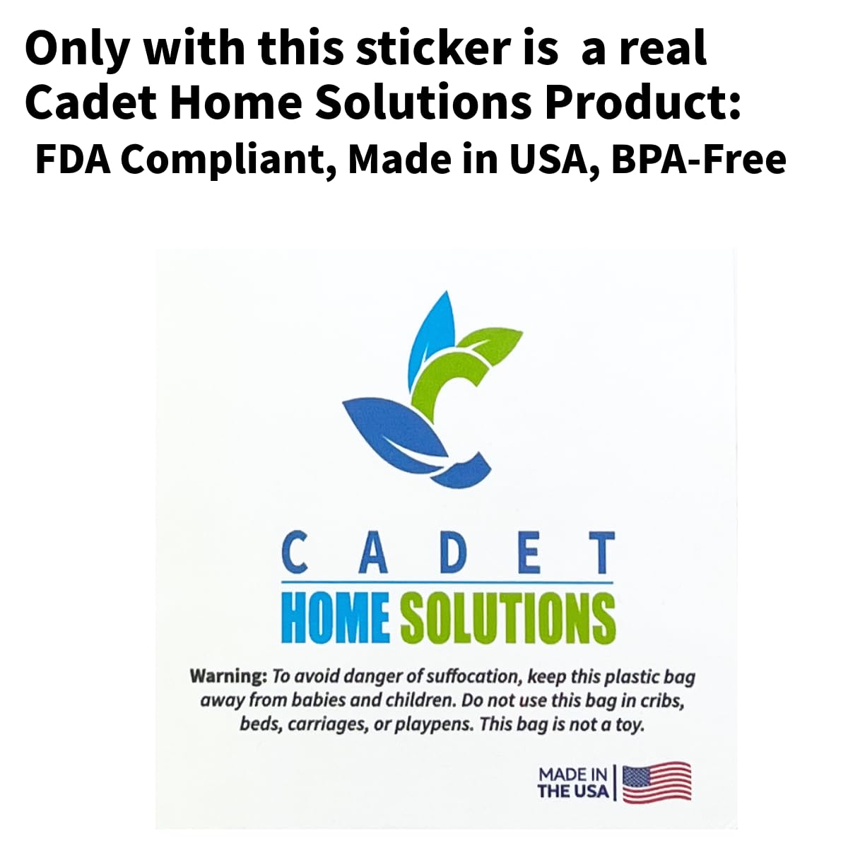 Cadet Home Solutions USA-Made Refillable Bottles (Plastic Screw-Top 3pack 4oz)