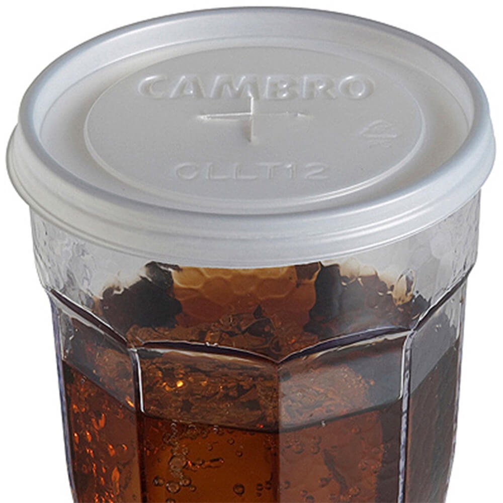Cambro Disposable Lid, Fits Laguna Tumbler #Lt12