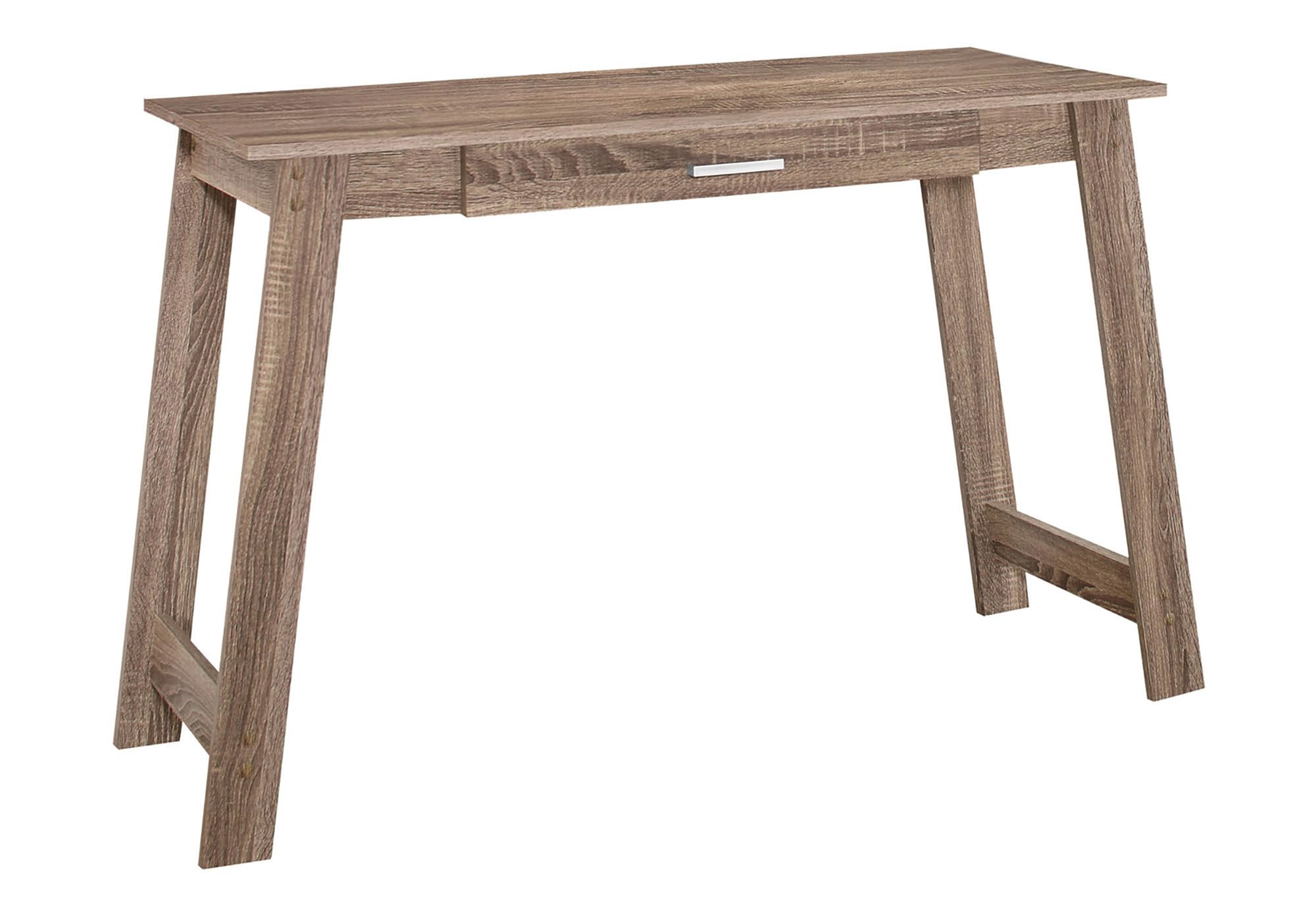 Monarch Specialties Computer Desk with a drawer Dark Taupe 42L-New Condition