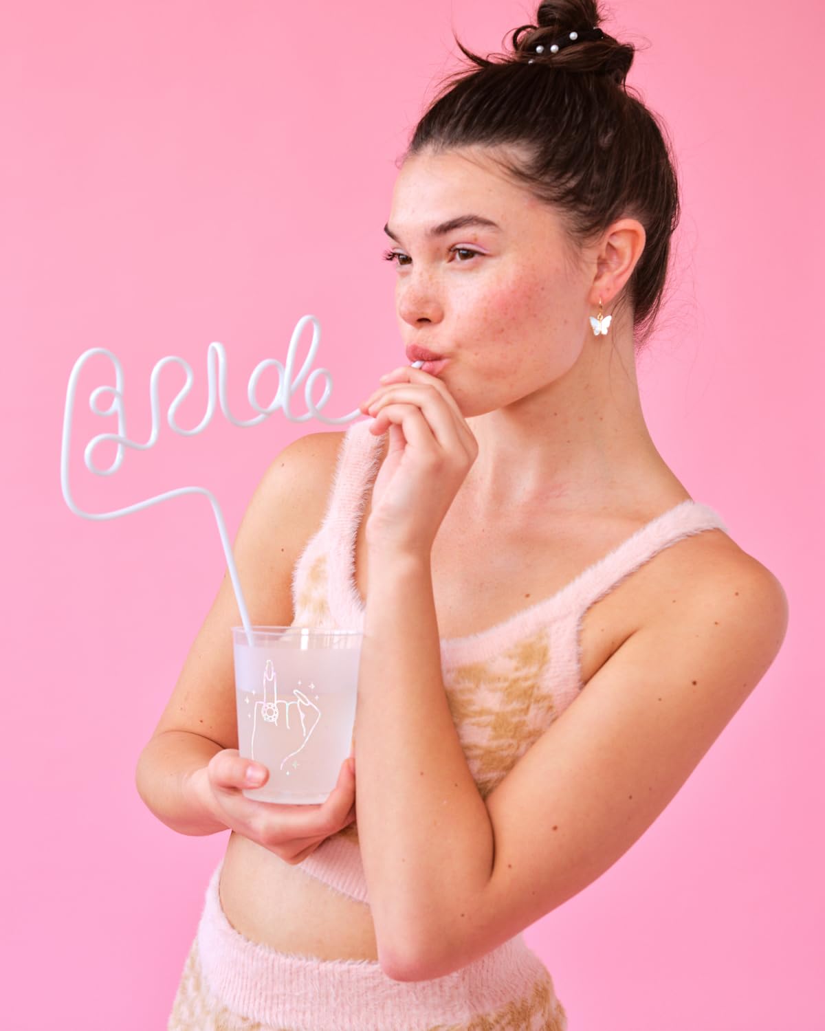 Xo, Fetti Bachelorette Party Ring Finger Reusable Cups - 16 Frost Flex Cups | Bach Party Drinkware, Cute Bridal Shower Supplies,