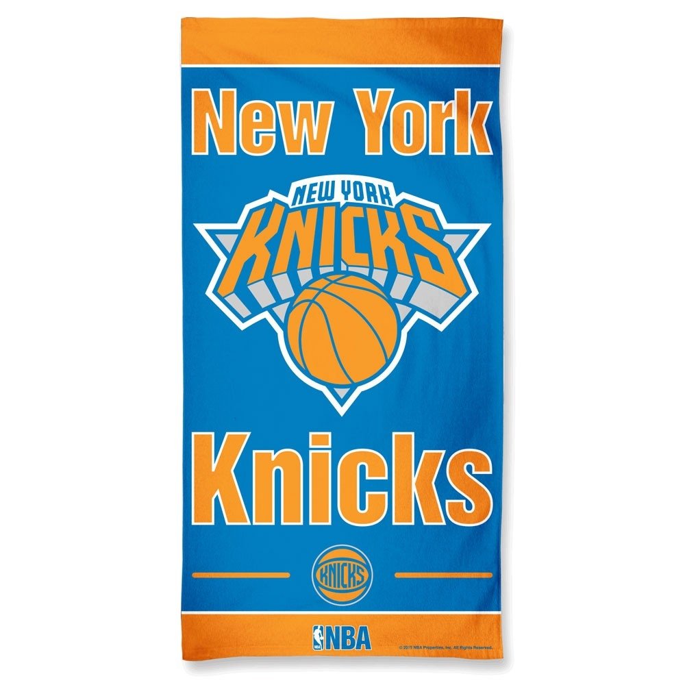 Wincraft NBA New York Knicks Fiber Beach Towel, 9lb/30 x 60