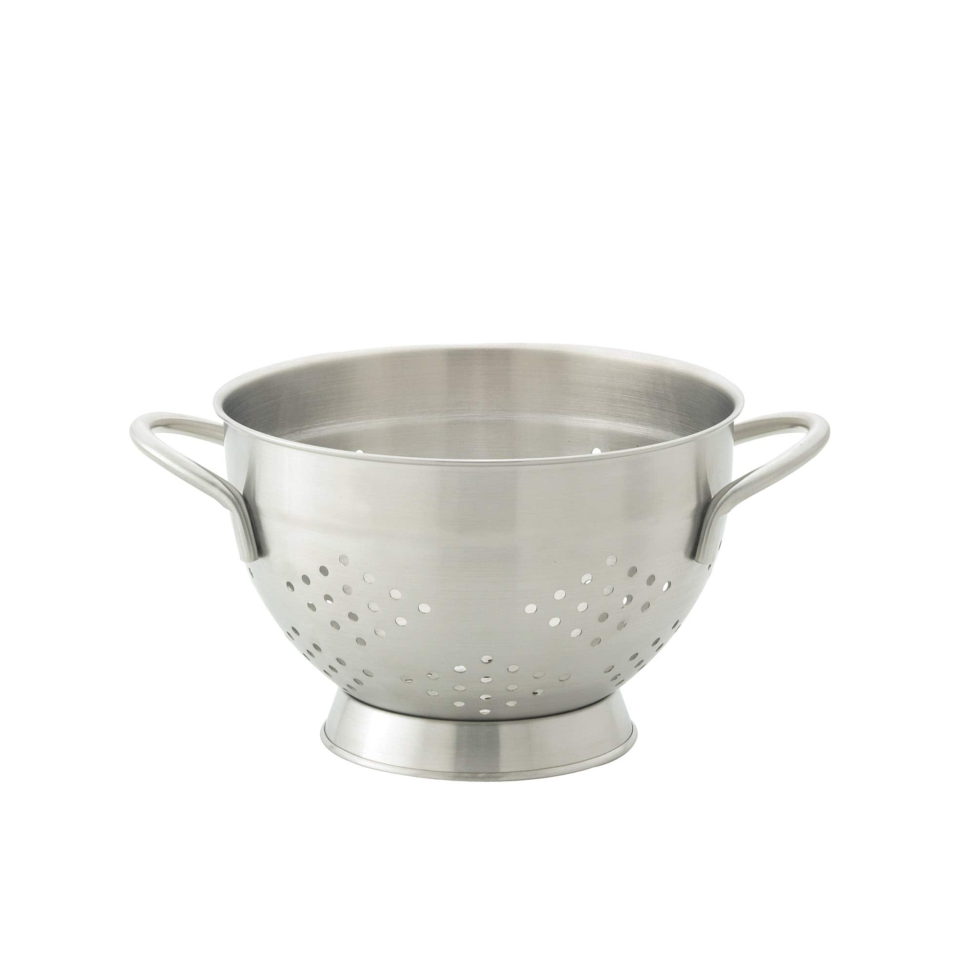 Hic Pierced Colander, 18/8 Stainless Steel, 2-Quart Capacity