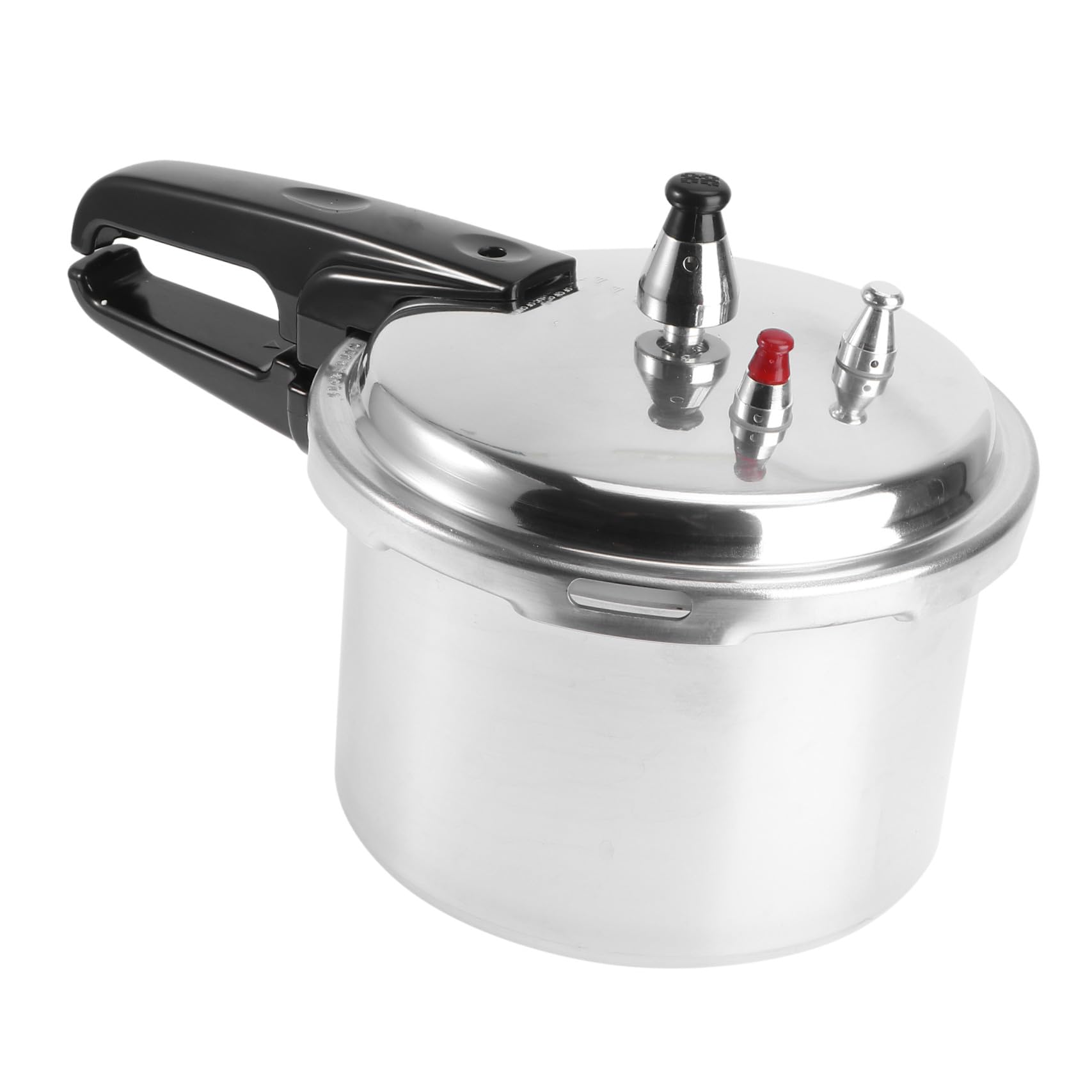 Mini Pressure Cooker Household Aluminum Alloy for Home Cooking Silver