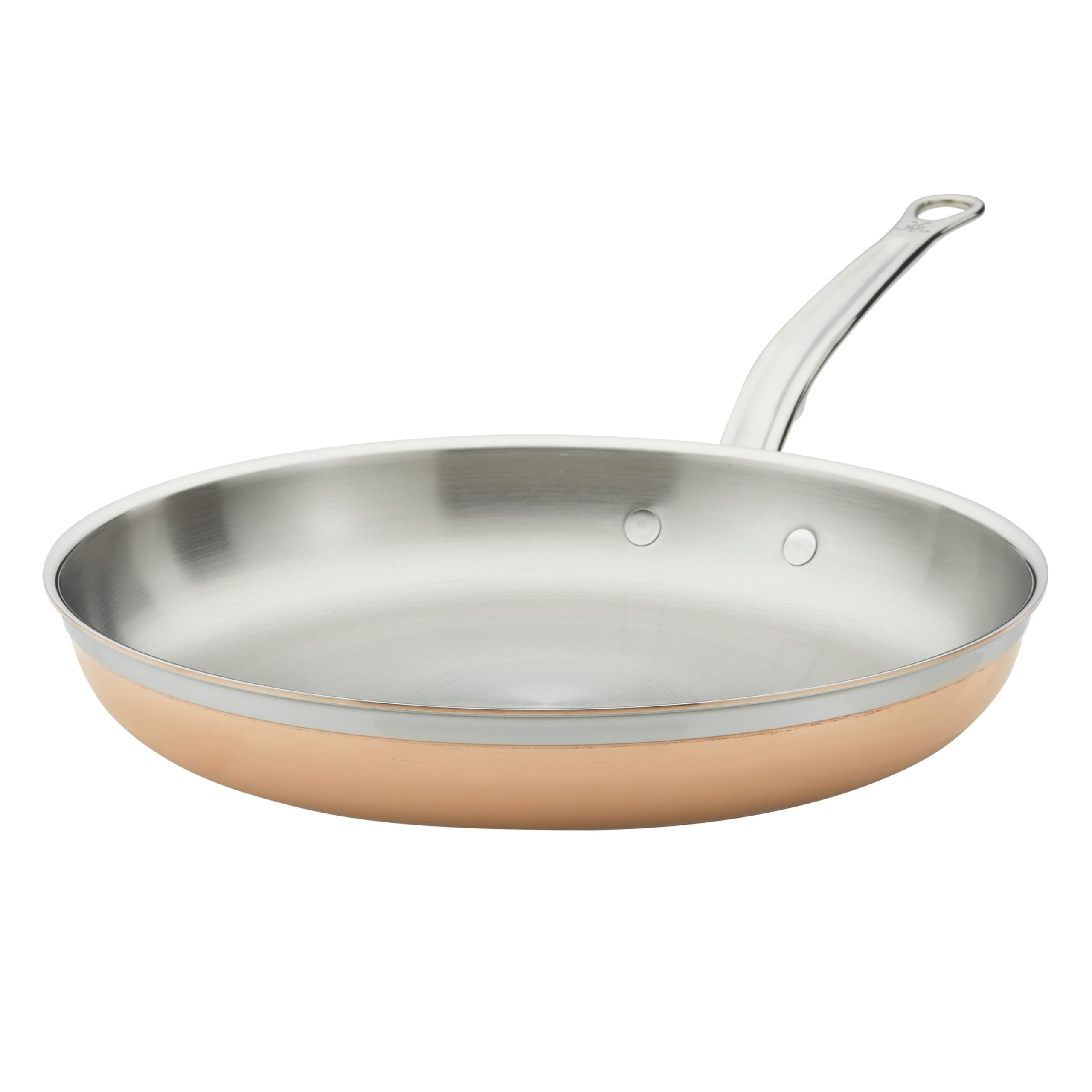 Hestan - CopperBond Collection - 100% Pure Copper Frying Pan, Induction Cooktop Compatible, 12.5-Inch