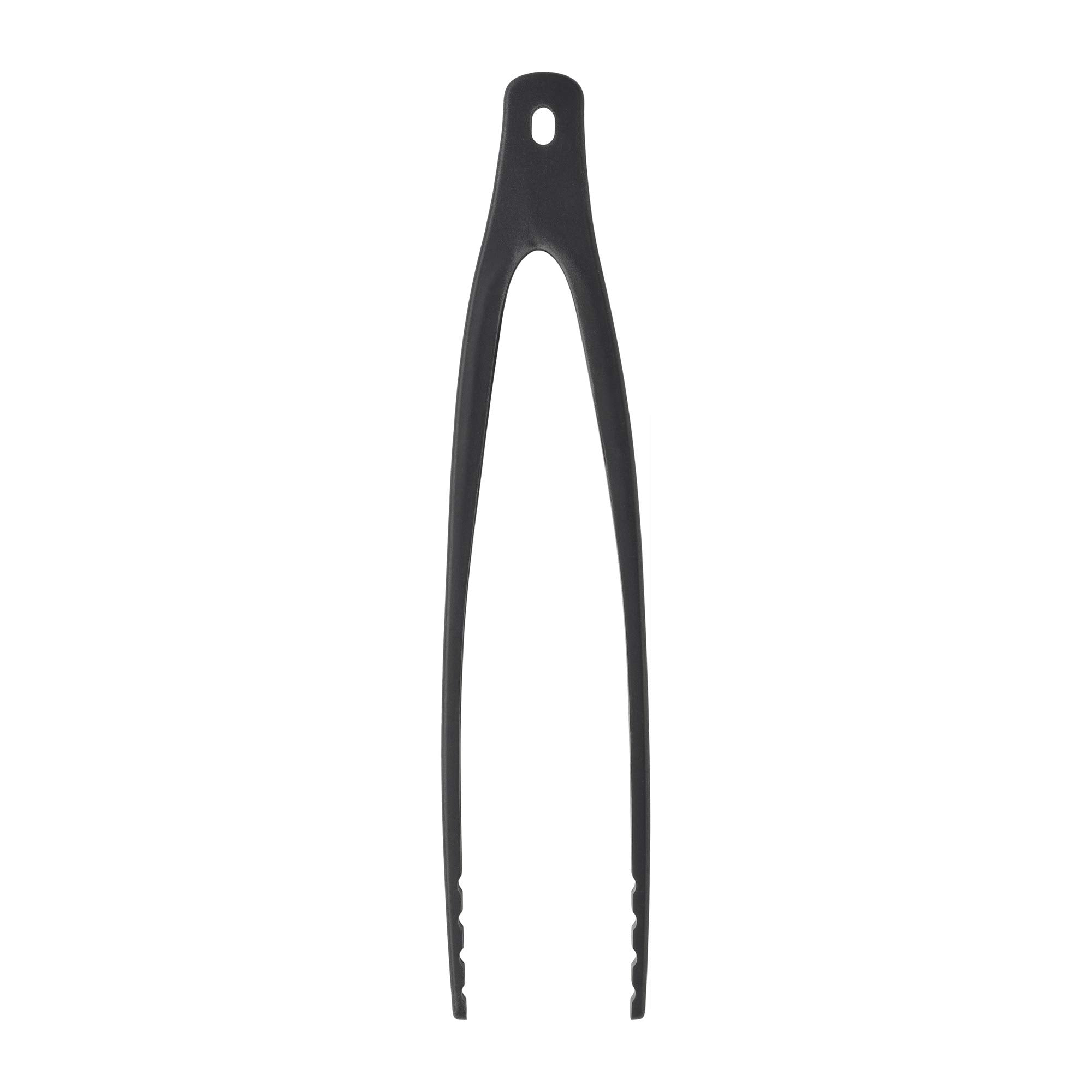 Staub Tongs, 12.25-Inch, Great For Flipping Or Turning Foods, Durable Bpa-Free Matte Black Silicone, Safe For Nonstick Cooking S