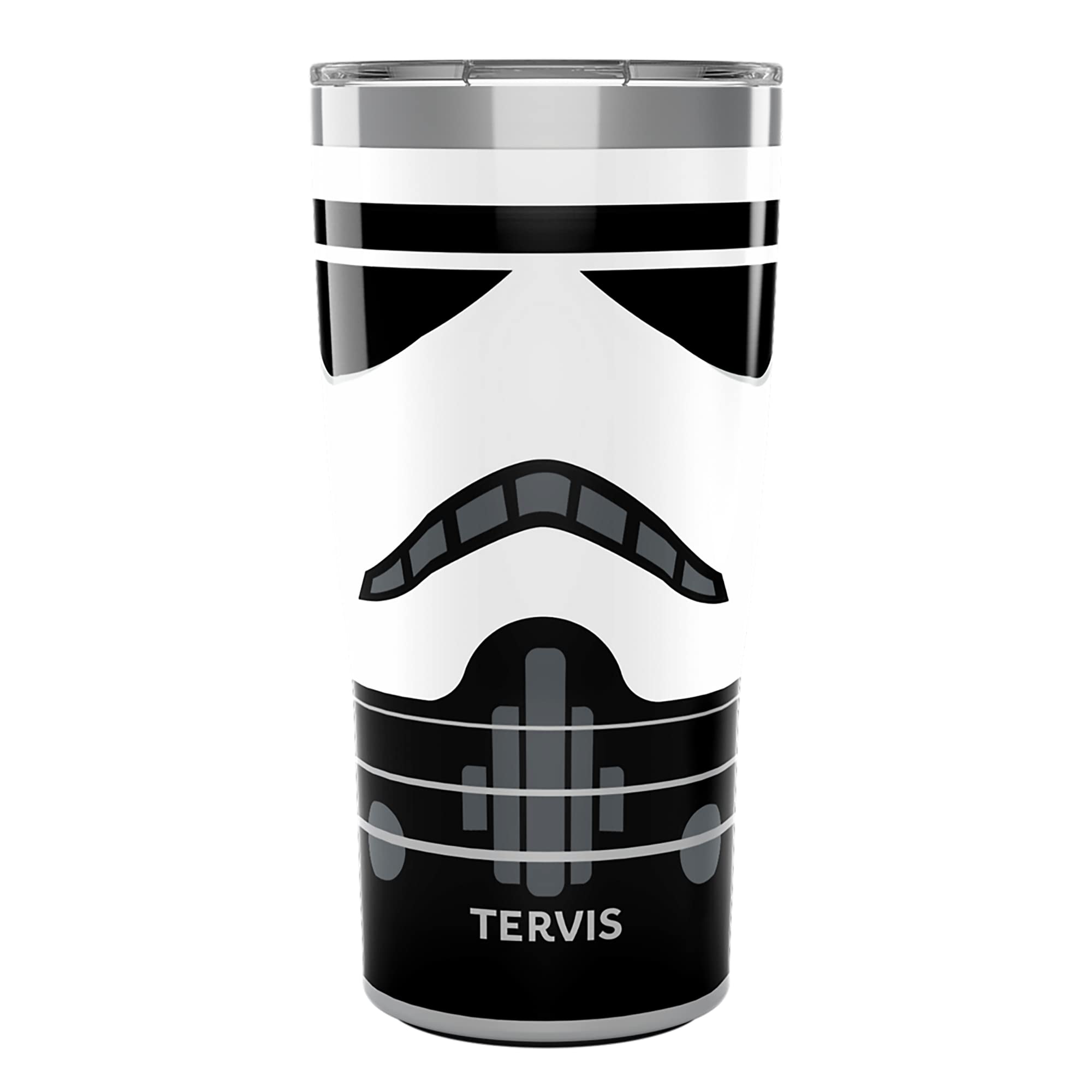 Tervis Traveler Star Wars Helmet Detail Triple Walled Insulated Tumbler Travel Cup Keeps Drinks Cold & Hot, 20oz, Stainless Stee