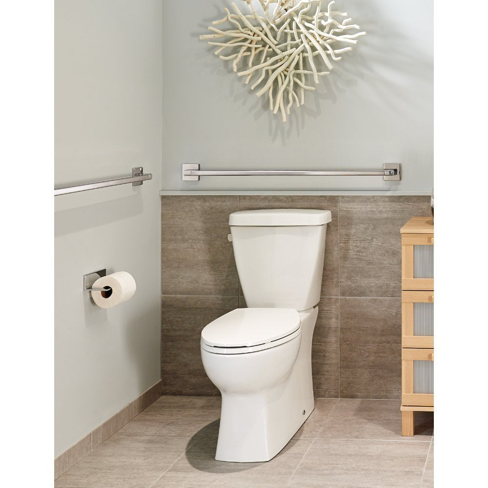 Delta Faucet 41936 Modern Angular Decorative Ada 36 In. X 1.25 In. Grab Bar, Chrome