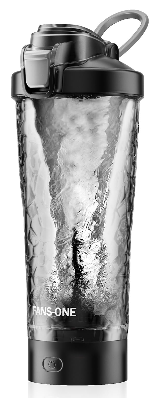 Fans-One Premium Electric Protein Shaker Bottle, 24 Oz Lockable Blender Shaker Bottles, Made With Tritan, Bpa Free, Usb Recharge