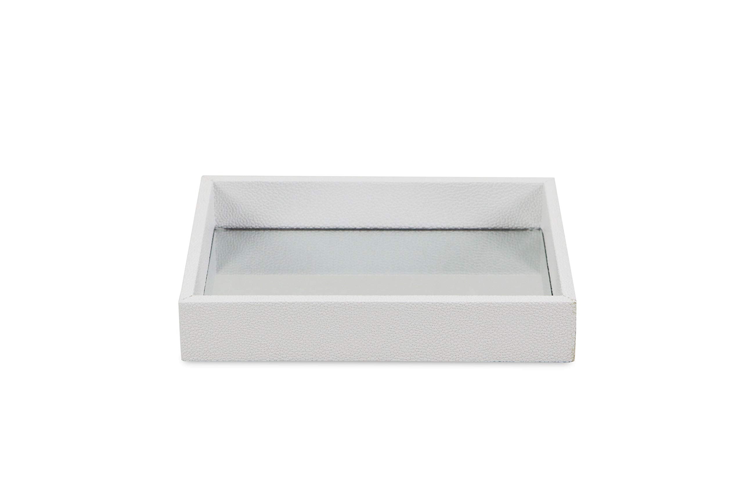 Cheung 'S Fp-3987W White Raised Bubble Tray With Mirror