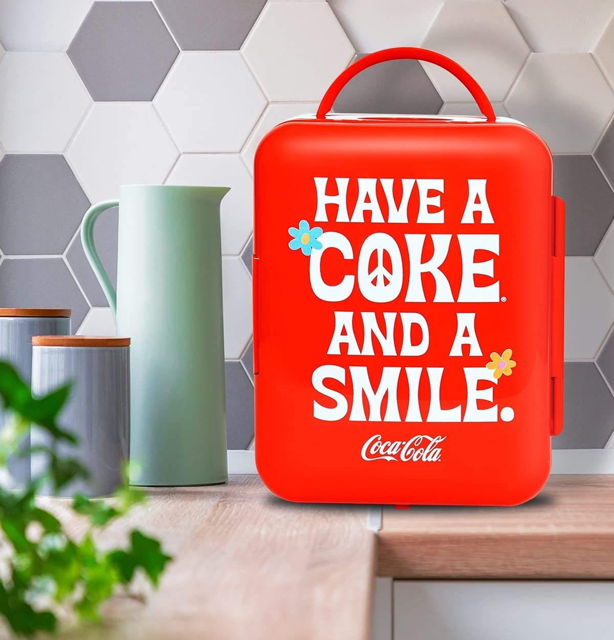 Coca Cola Mini Fridge For Bedroom Skincare Office Small Refrigerator 4L Mini Refrigerator Dorm Fridge Fridge Portable Cooler War