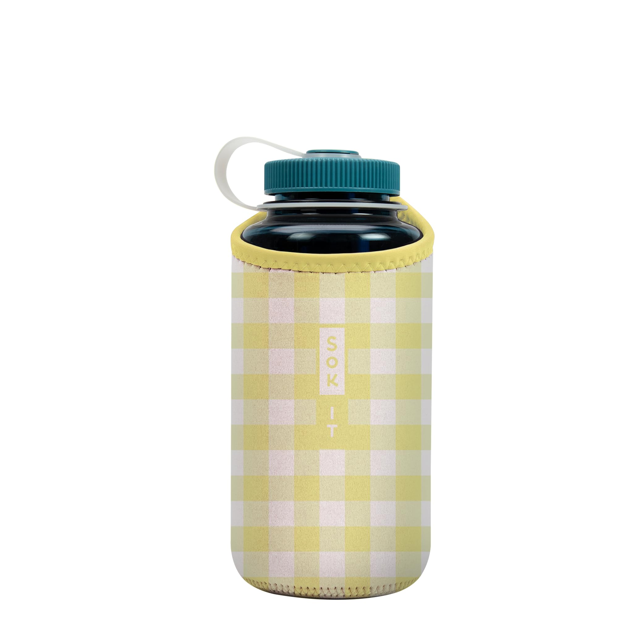 Sok It BotlSok Water Bottle Sleeve Insulated Neoprene Cover (Smooth Like Butter, Fits 32oz Nalgene)