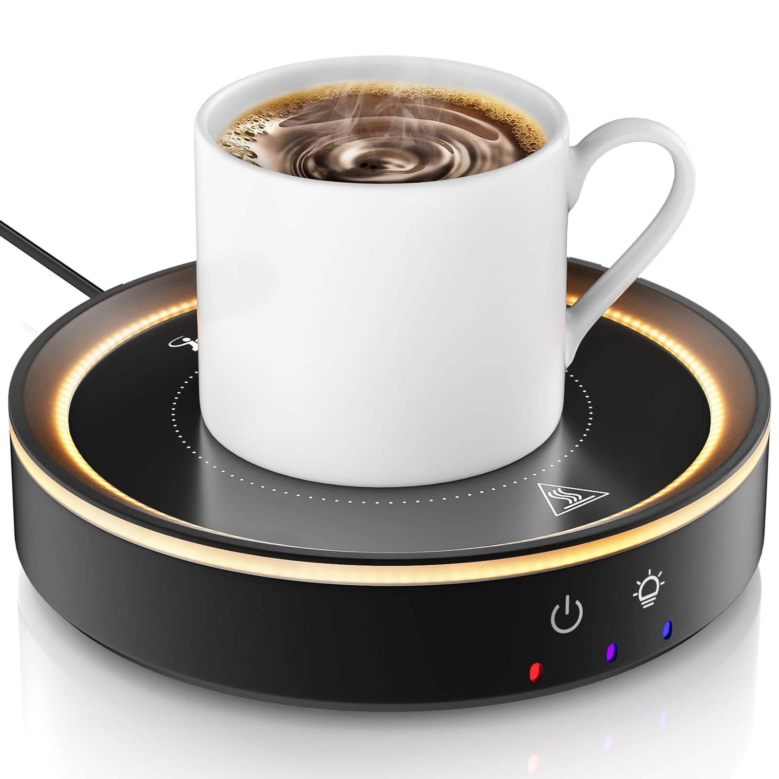 Trivoxia Coffee Mug Warmer for Desk, 36W Fast Heating Cup Warmer