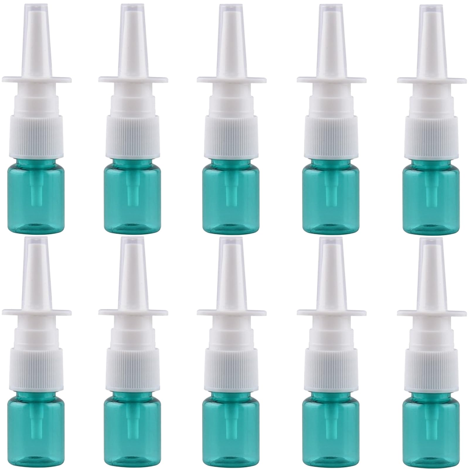 BFLCTTBD 10 Pcs 5ml Nose Spray Atomizer Fine Mist Nose Spray Bottle Empty Nasal Spray Container Nasal Spray Applicator Nasal Pum