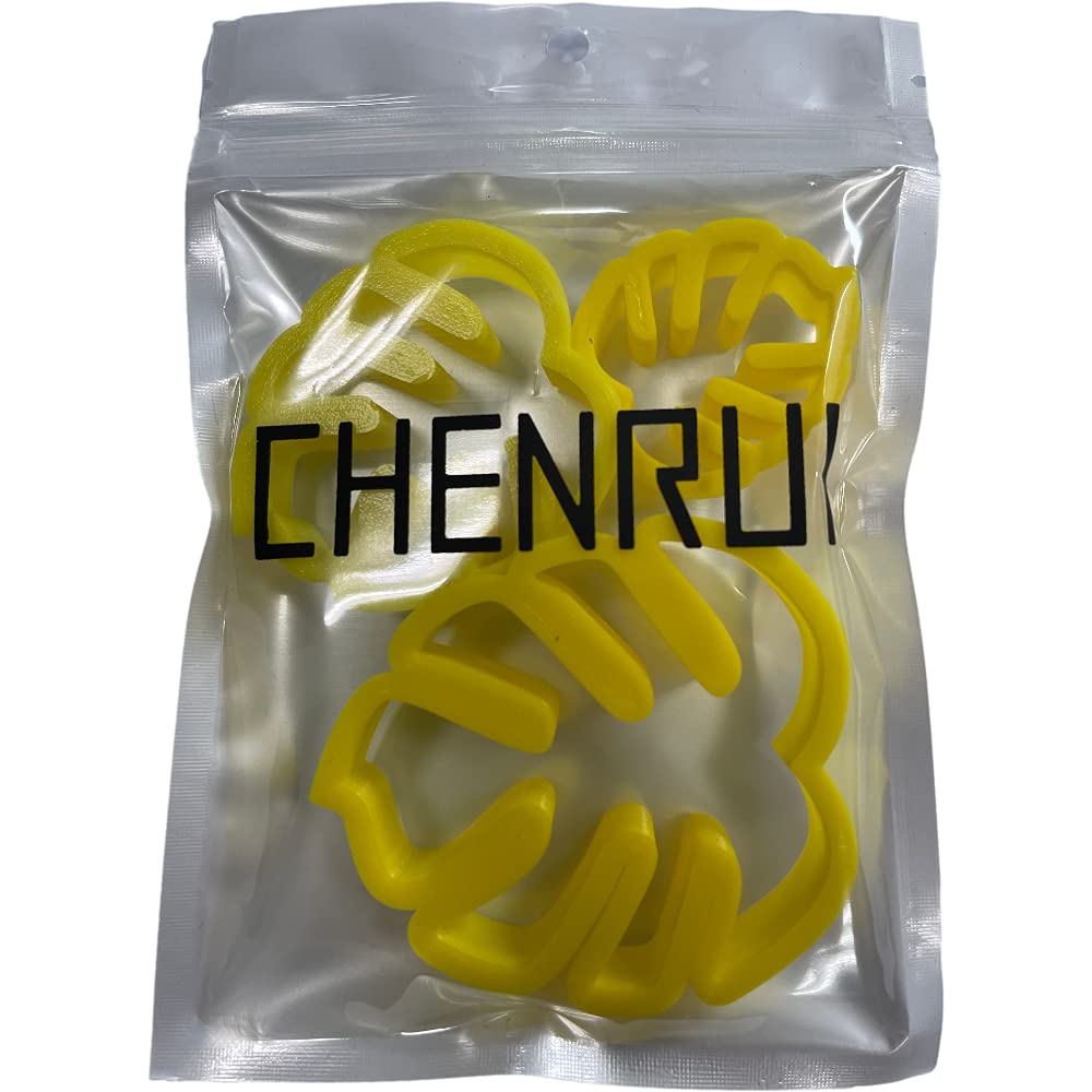 Chenrui Set Of 3 Monstera Leaf Polymer Clay Cutter Set Cookie Fondant Cutters