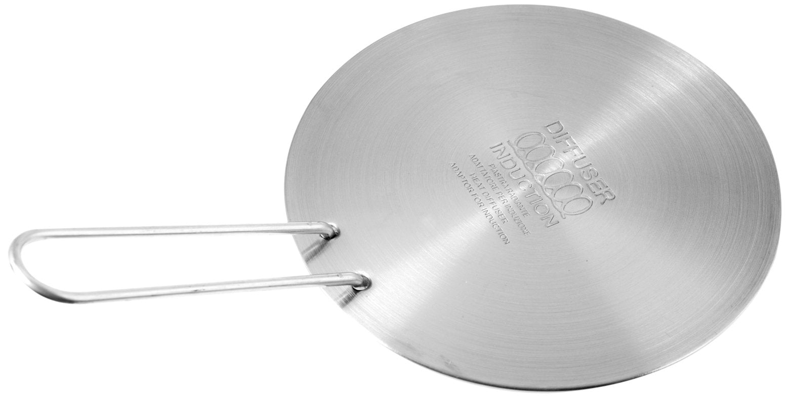 Ilsa Paderno World Cuisine, 8 1/4In Induction Adapter, Gray