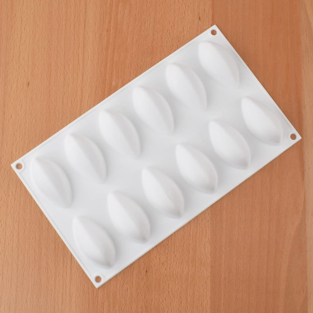 3D Hollow Leaf Fondant Lace Mold Multi Leaves Flower Candy Mold Chocolate Sugar Craft Cake Decoration Cupcake Top (Mango_11.6X6.