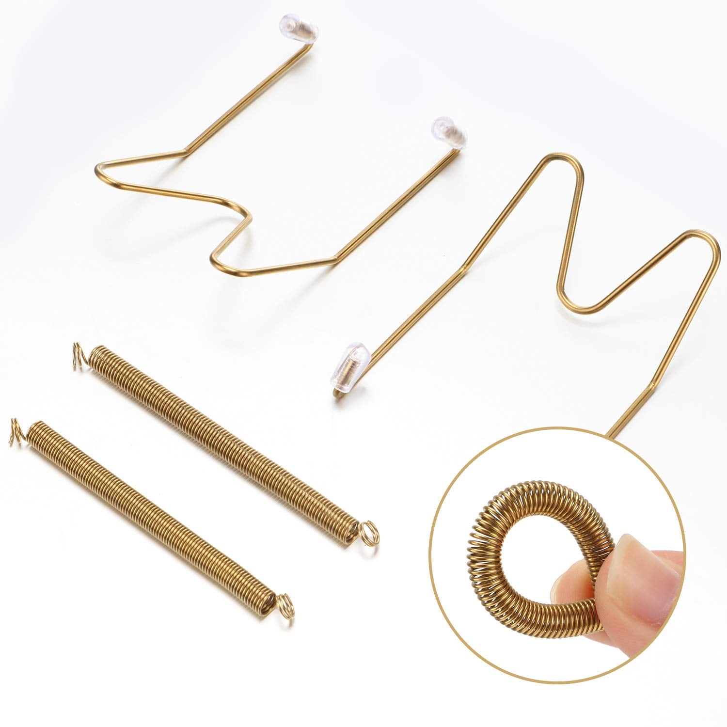 12 Pieces Invisible Plate Hangers Wall Plate Hangers Stainless Steel Decorative Wire Plate Hangers Holders In Various Sizes With