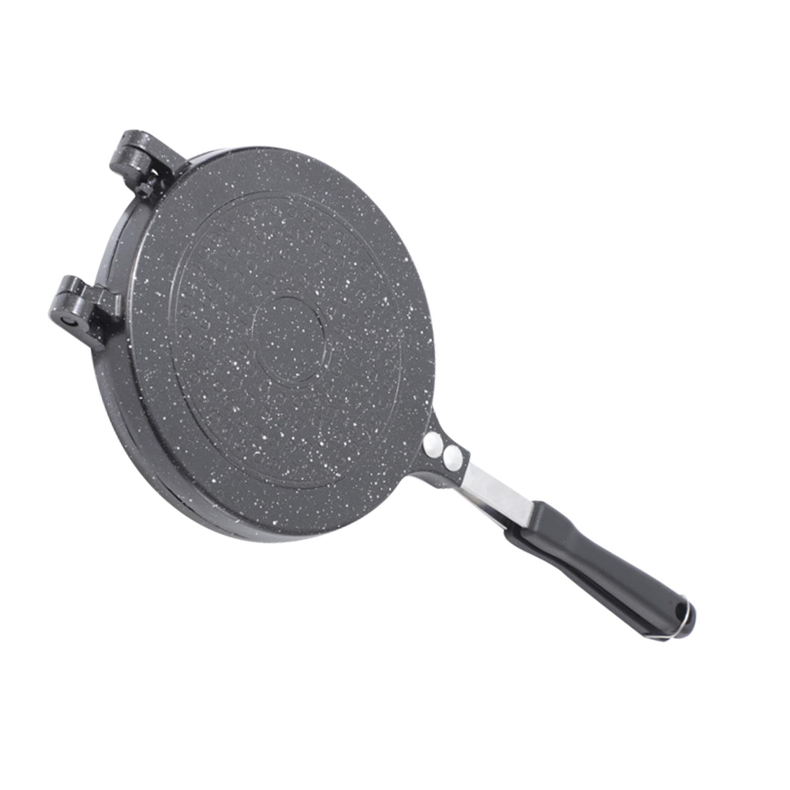 Double Sided Frying Pan Nonstick Pancake Pan Maker Easy to Aluminum Alloy for Home Kitchen Breakfast,Hot Maker with Cool Handle,