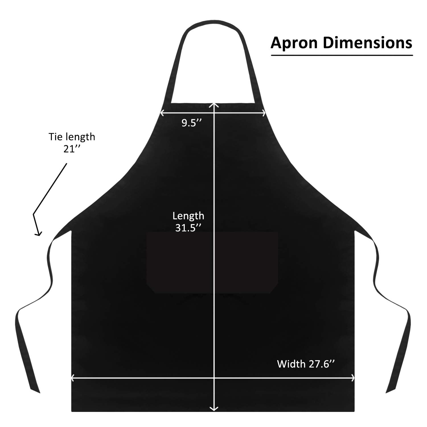 Hi Loyaya 2 Pack Black Chef Hat And Apron Set, Kitchen Cooking Bib Aprons For Men Women Chef With Pockets For Bbq Grilling Bakin