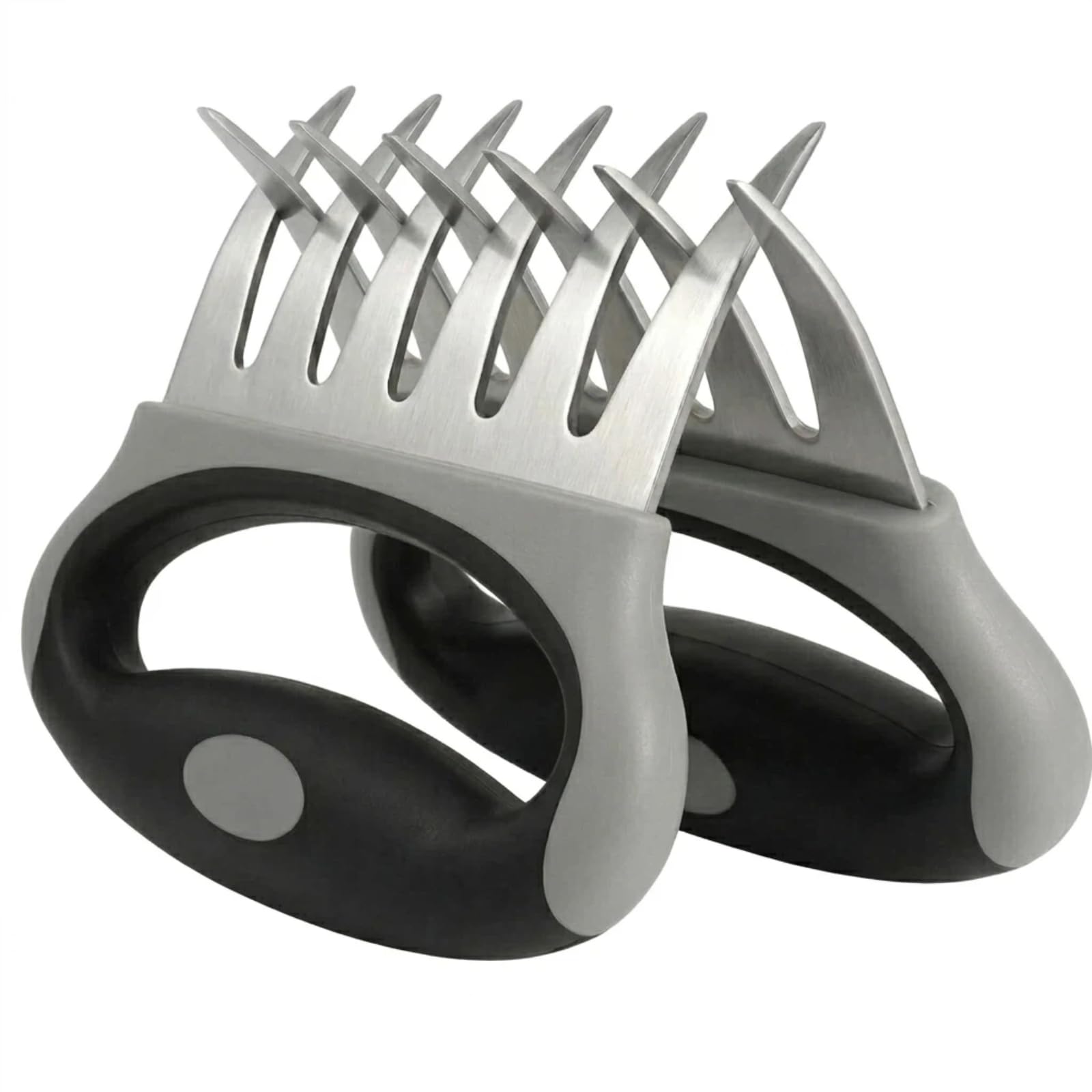 Meat Shredder Claws for Chicken & Pulled Pork Heavy Duty Meat Claws with NonSlip Handle, BBQ Shredding Tool for Smoker, Grill &