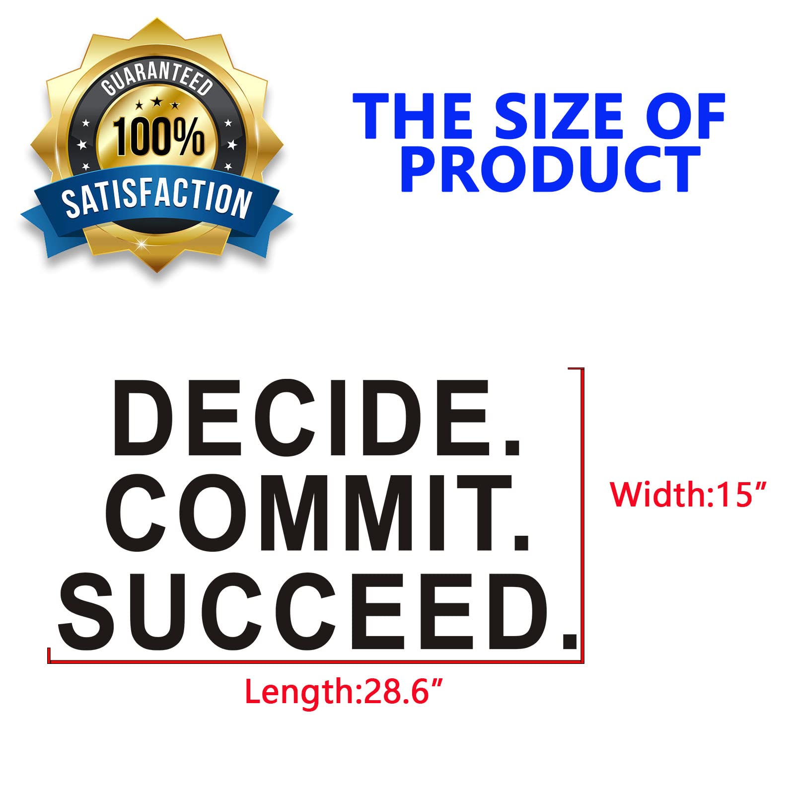 Wall Decal Stickers, Teamwork Wall Decal, (Easy To Apply), Vinyl Wall Decor Art Men Women Sports Quotes Motivational Gym Office