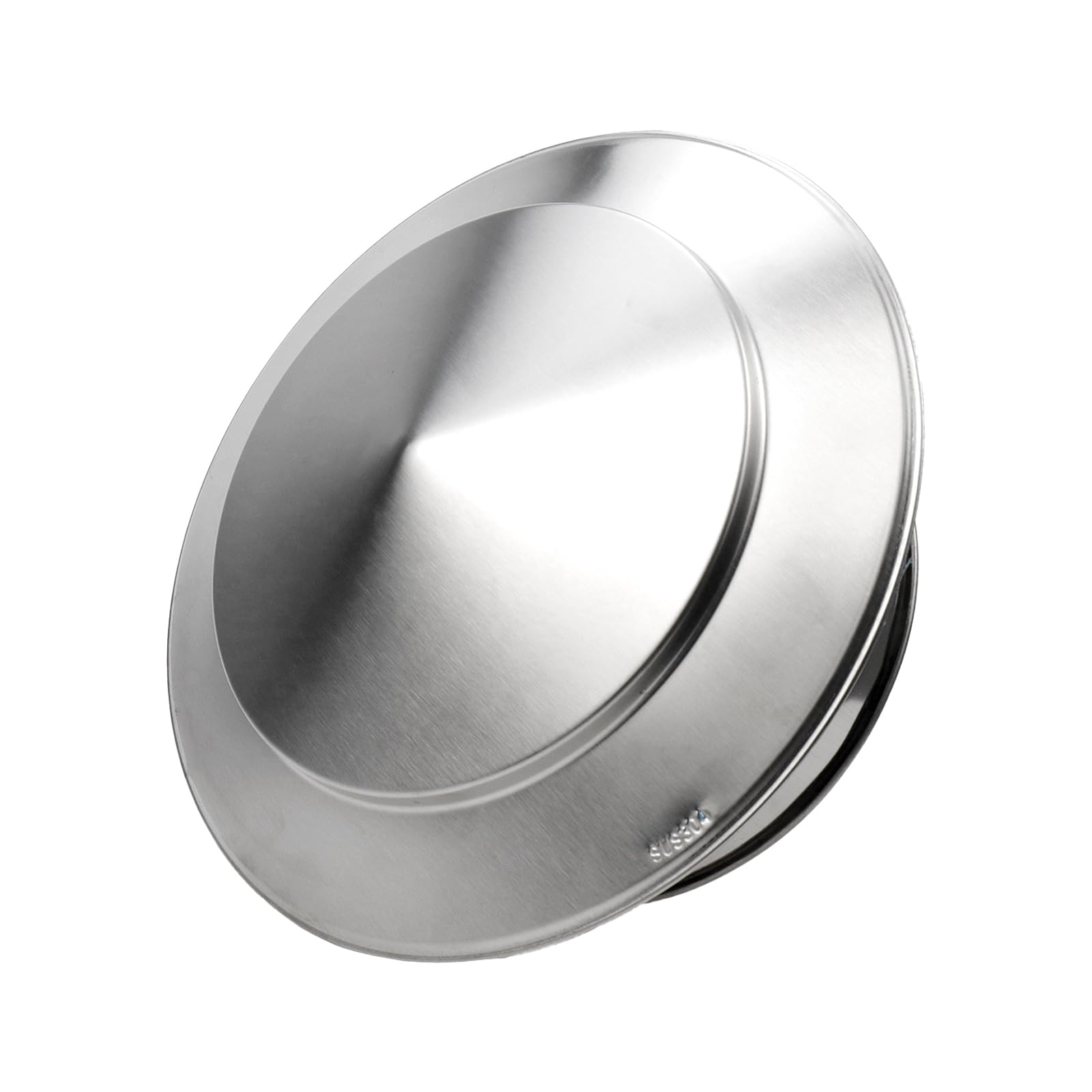 Antrader 7.87 Inch Round Stainless Steel Chimney Cap, Cone Top Chimney Cap Round Chimney Cap Chimney Cover Cap Chimney Cover Out