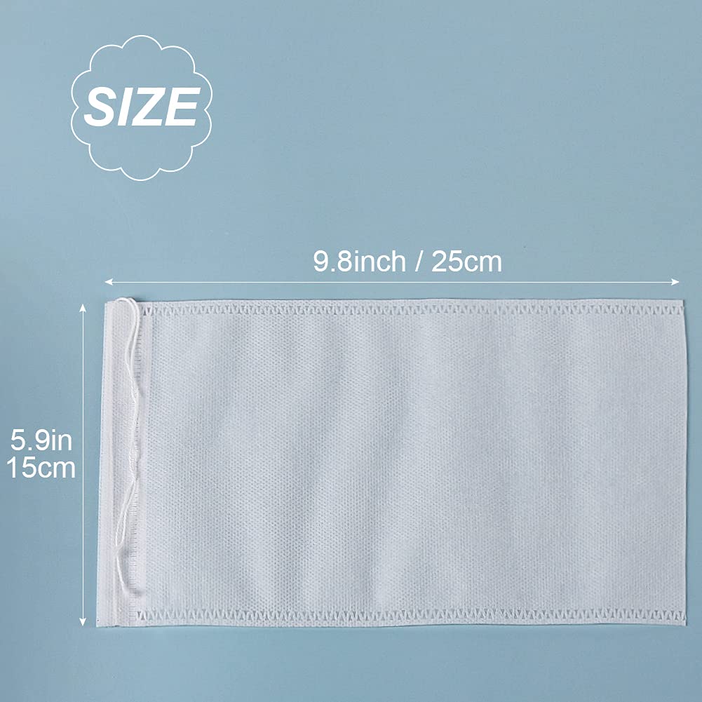 Yql Cold Brew Coffee Filter,50Pcs 6X10 Inch No Mess Cold Brew Coffee Bags Disposable Mesh Brewing Bags Tea Filter Bag For Cold B