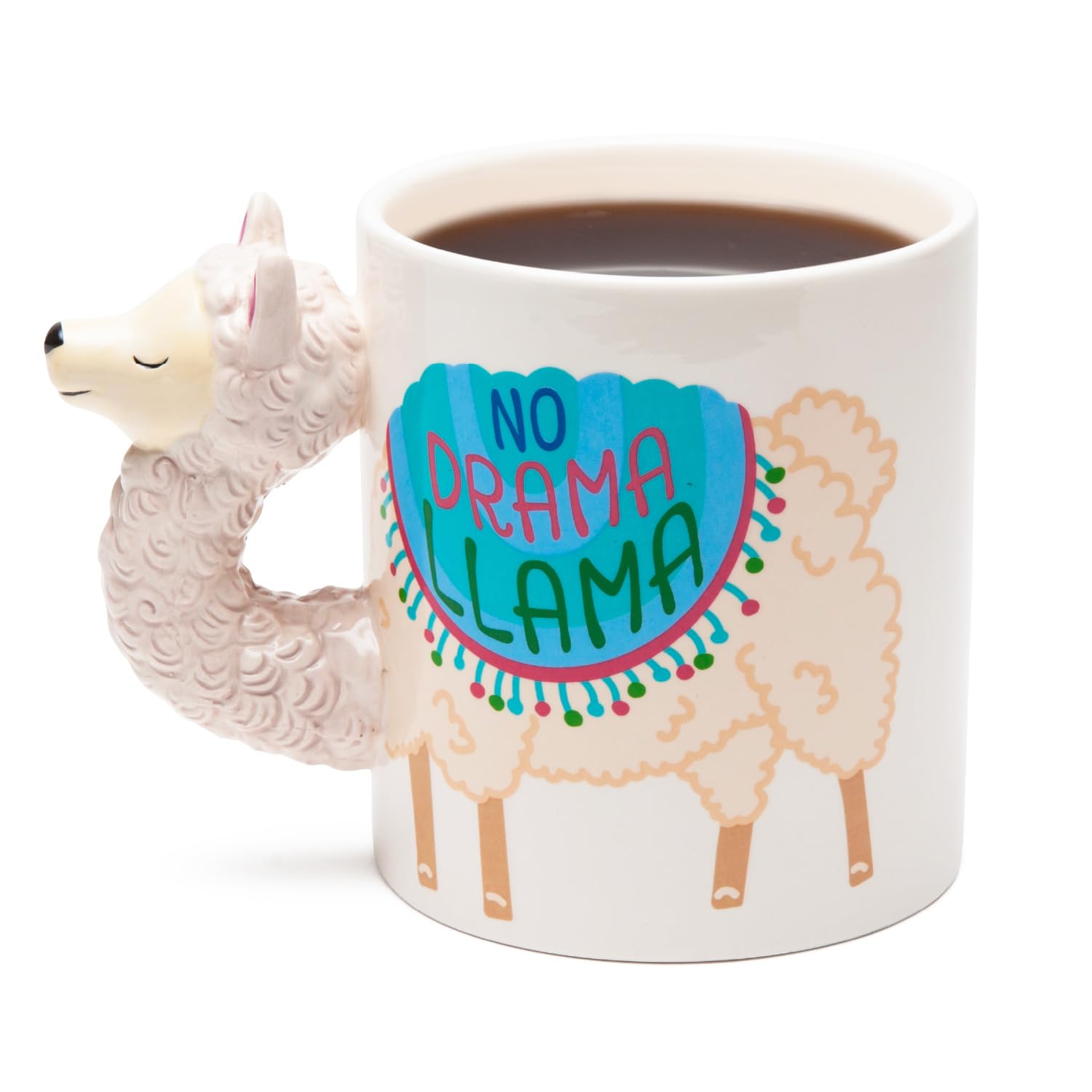 Bigmouth Inc. No Drama Llama Coffee Mug, Cute Coffee Mugs, Extra Large
