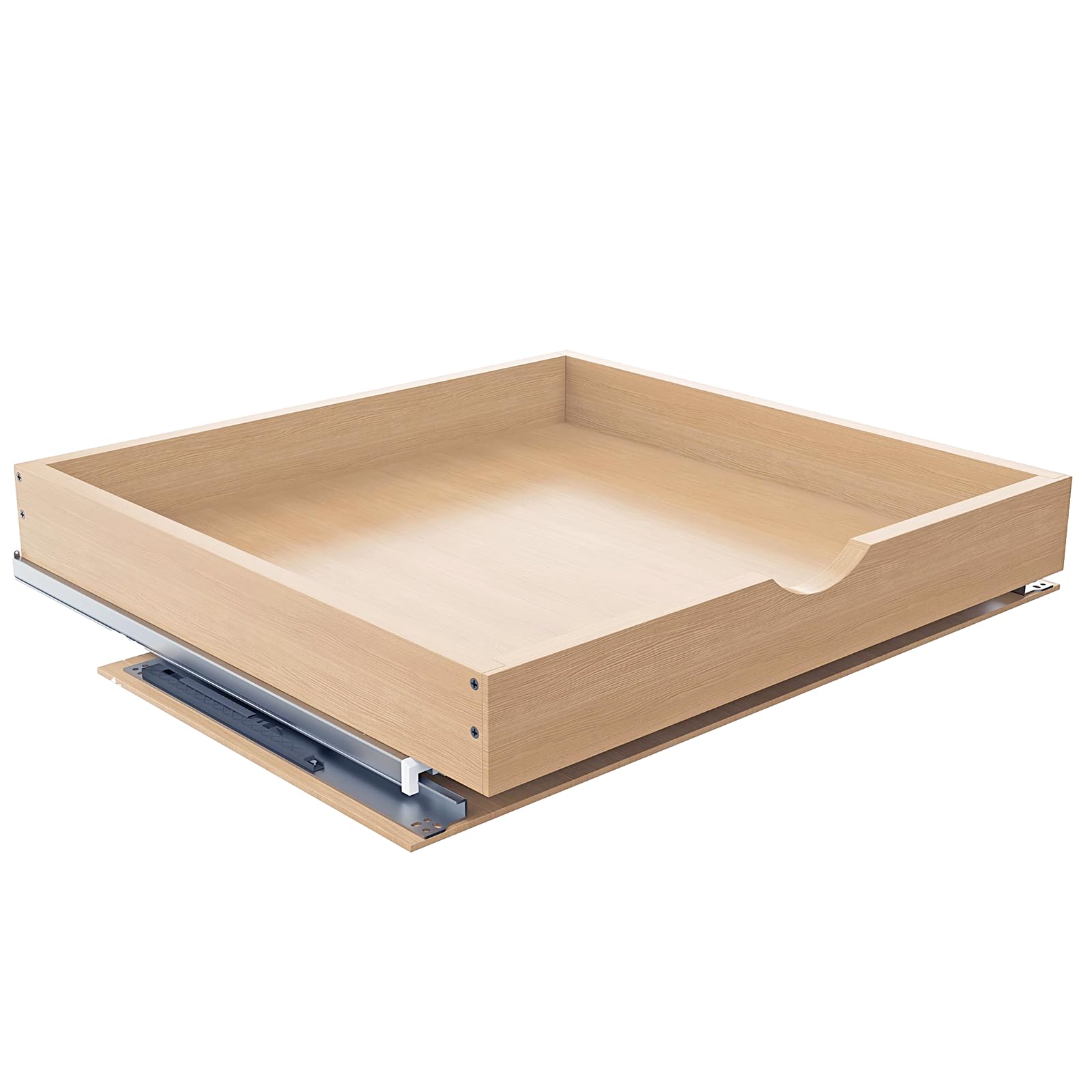 Mobirex Pull Out Drawers for Cabinet Wood 21.5 Wx23 D Slide Out Organizer