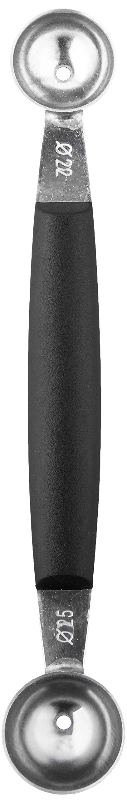 Mercer Culinary Double Melon Baller, 7/8 Inch And 1 Inch
