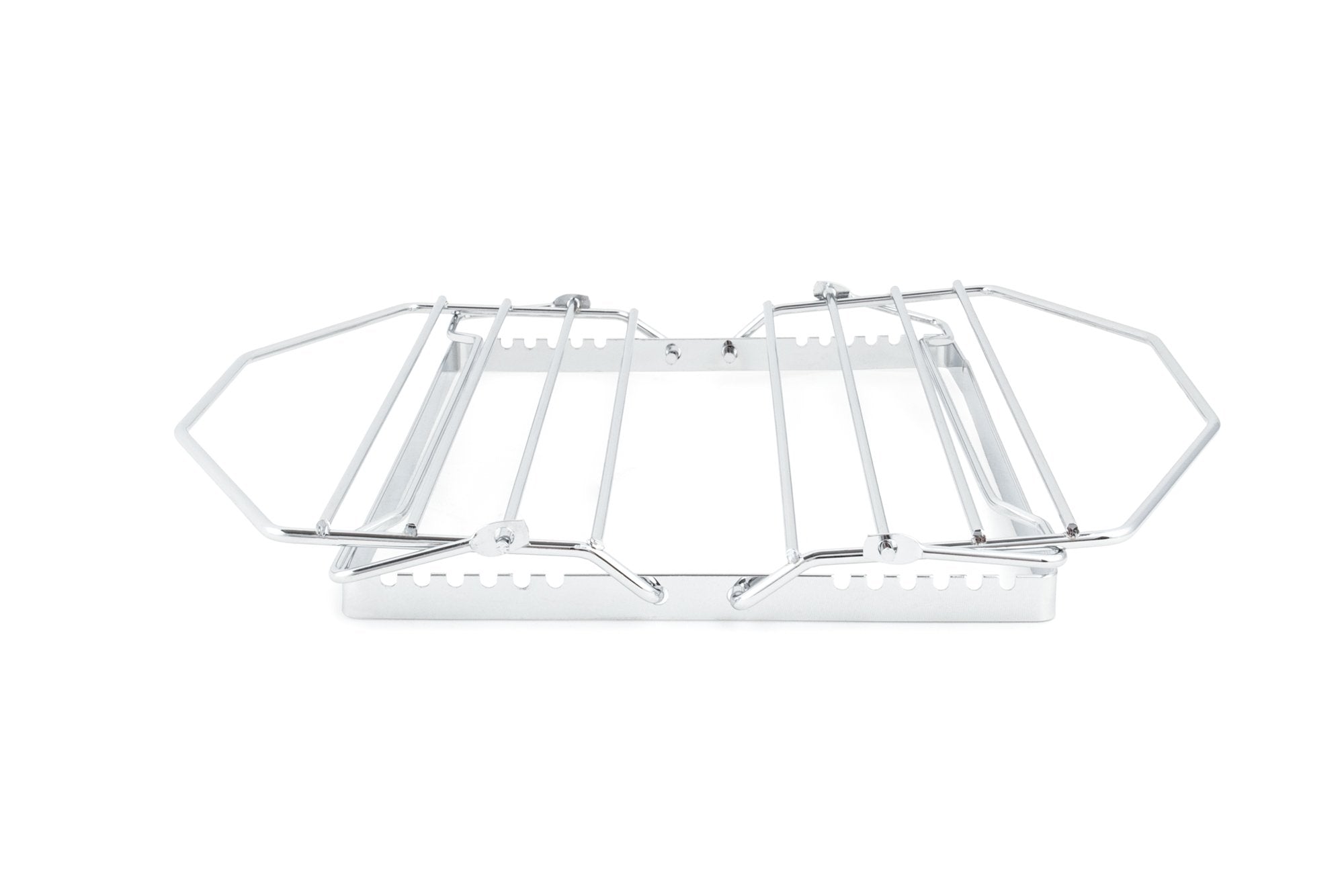 Fox Run Non-Stick Roasting And Cooling Rack, Adjustable, 11'' X 10'' X 5'', Metallic