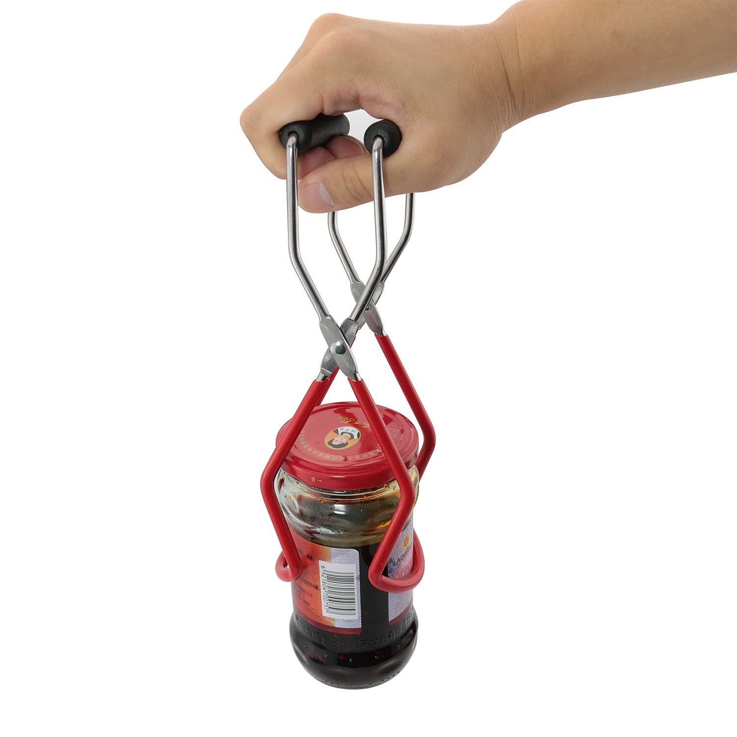 Bairong 3Pcs Canning Kit - Canning Jar Lifter Tongs, Canning Bubble Popper Bubble Remover And Canning Lid Lifter Magnetic Lid Li