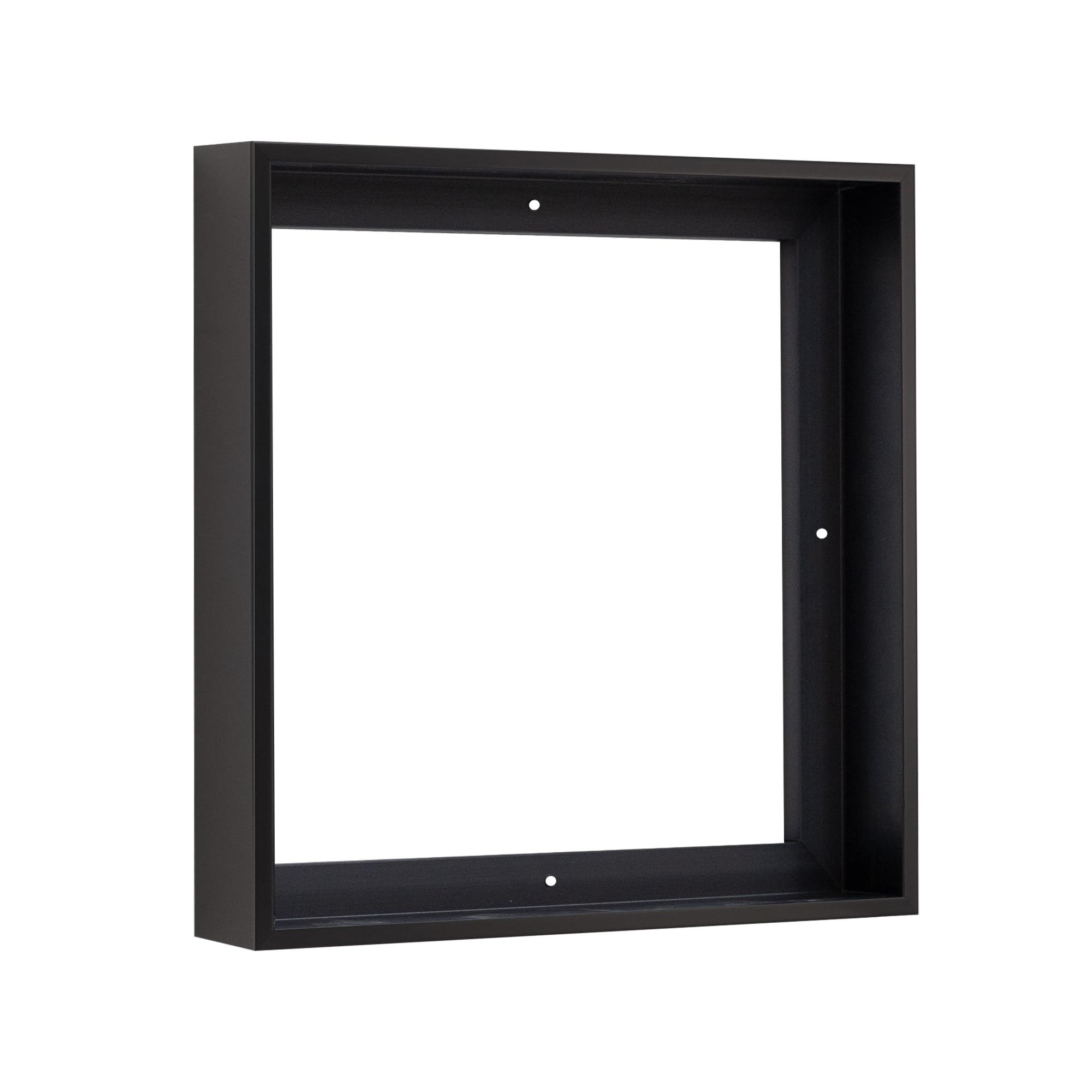 Pixy Canvas Floater Frame (Black, 20 x 20 inches) for 1.5 inch Deep Canvas Paintings/Prints/Wall Art