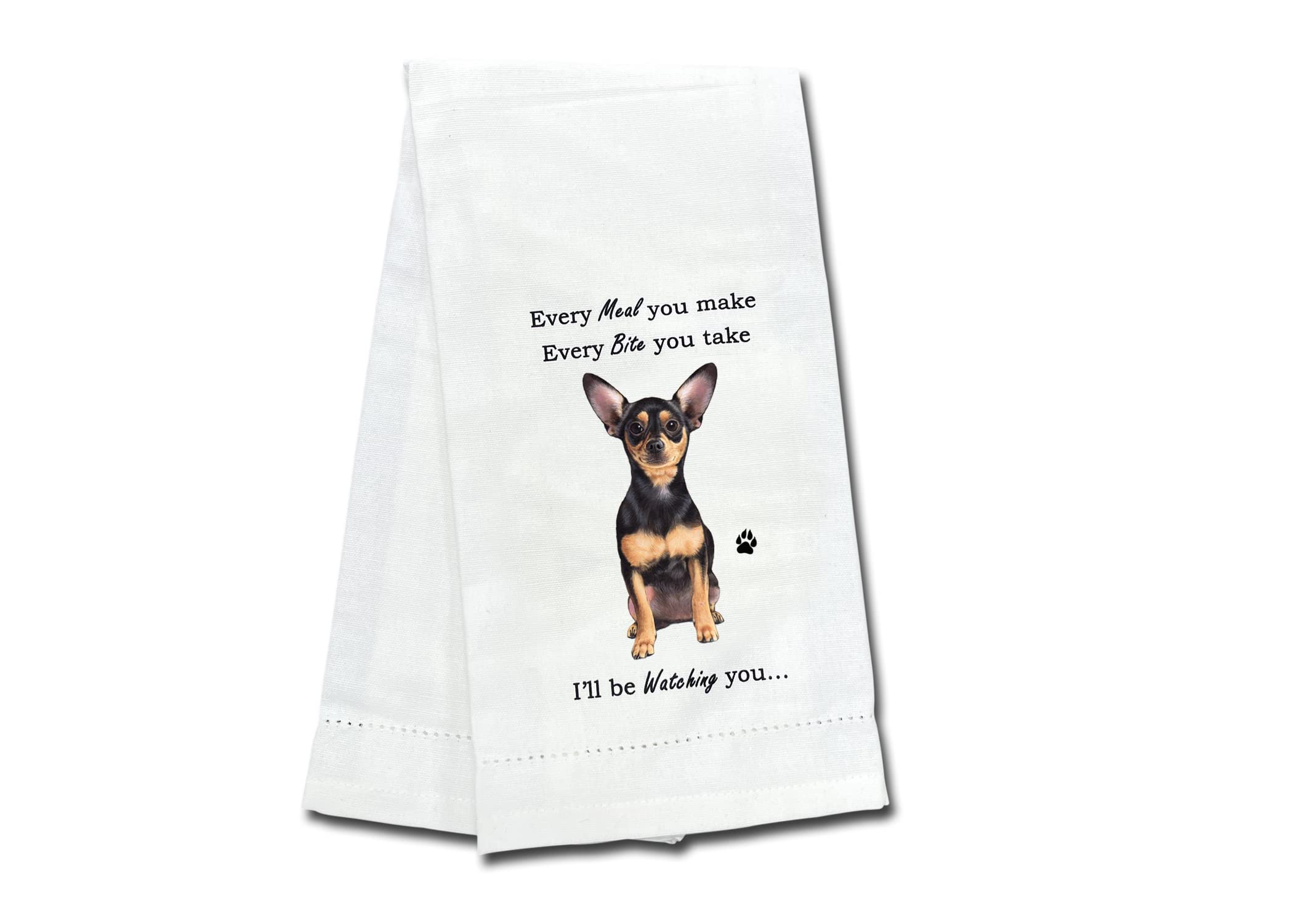 Dog Kitchen Towel - Soft Highly Absorbent - Dog Gifts - Dish Towels For Washing Dishes - Tea Towels - Reusable - Quick Drying -