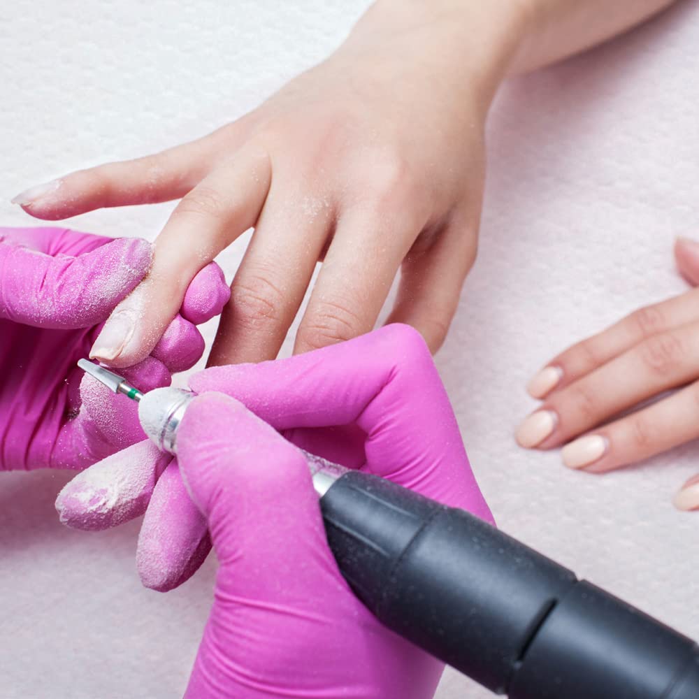 ForPro Premium Nail Care Towels for Manicures and Pedicures, Lint-Free, Disposable Towels with Poly Back, 12'' x 16'', 50-Count