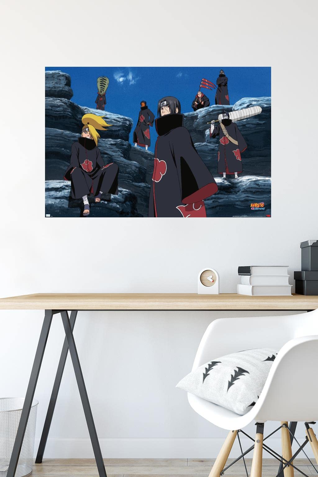 Trends International Naruto Shippuden - Akatsuki Wall Poster, 22.37'' X 34.00'', Premium Unframed Version