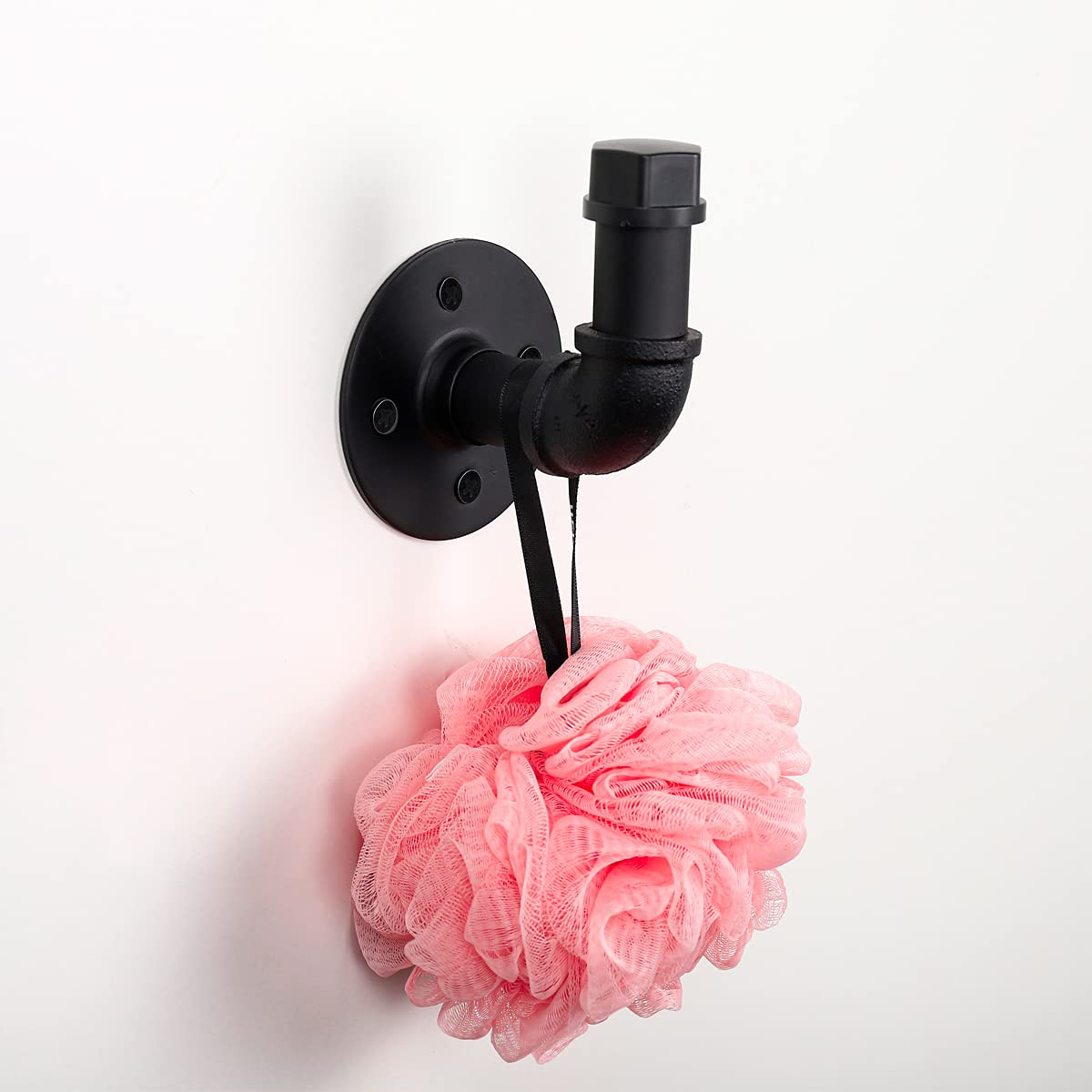 5 Pieces Bathroom Hardware Set, Industrial Pipe Bathroom Hardware Set Wall Mounted Bathroom Accessories Kit Including 18'' Hand