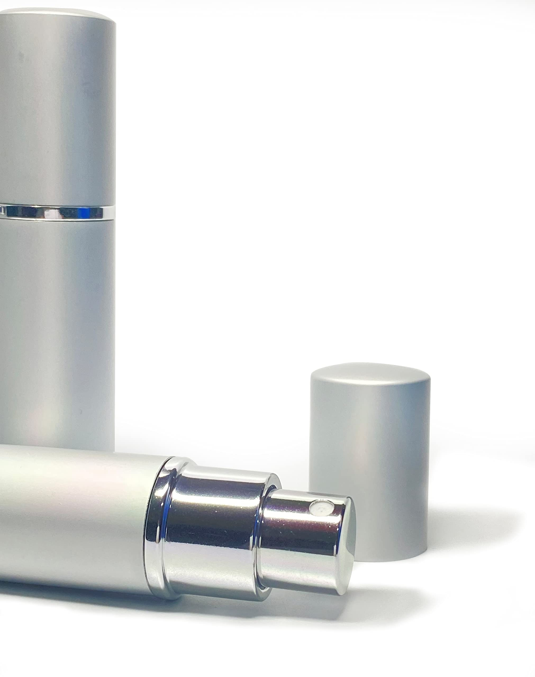 Zbfwmx 20 Pack Set 10Ml Protable Refill Bulk Atomizer Spray Travel Perfume Bottle Hydrating Empty Bottle (20Pack Metal)