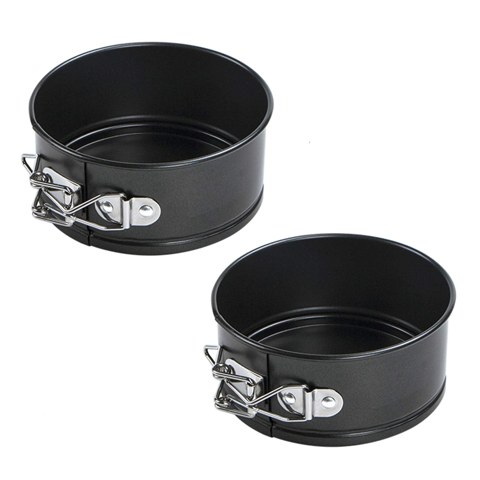 Webake 4.3 Inch Mini Springform Pan Set Of 2 Pieces Cheesecake Pans With Removable Bottom Deep Dish Pans Round Cake Molds Ip Acc