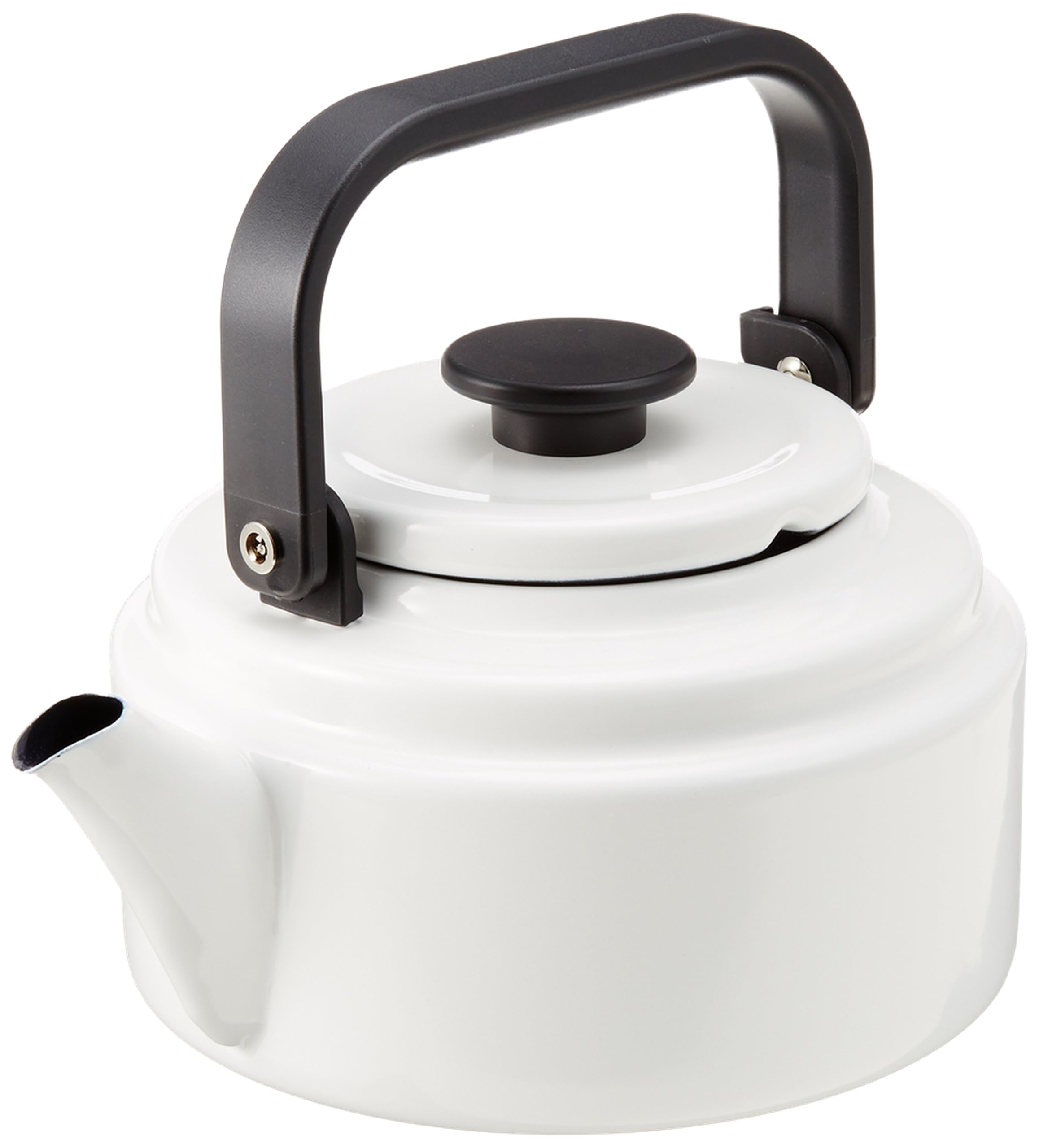Noda Horo Am-20K Amkettle Compatible With Induction Cookers, 0.6 Gal (2.0 L), White